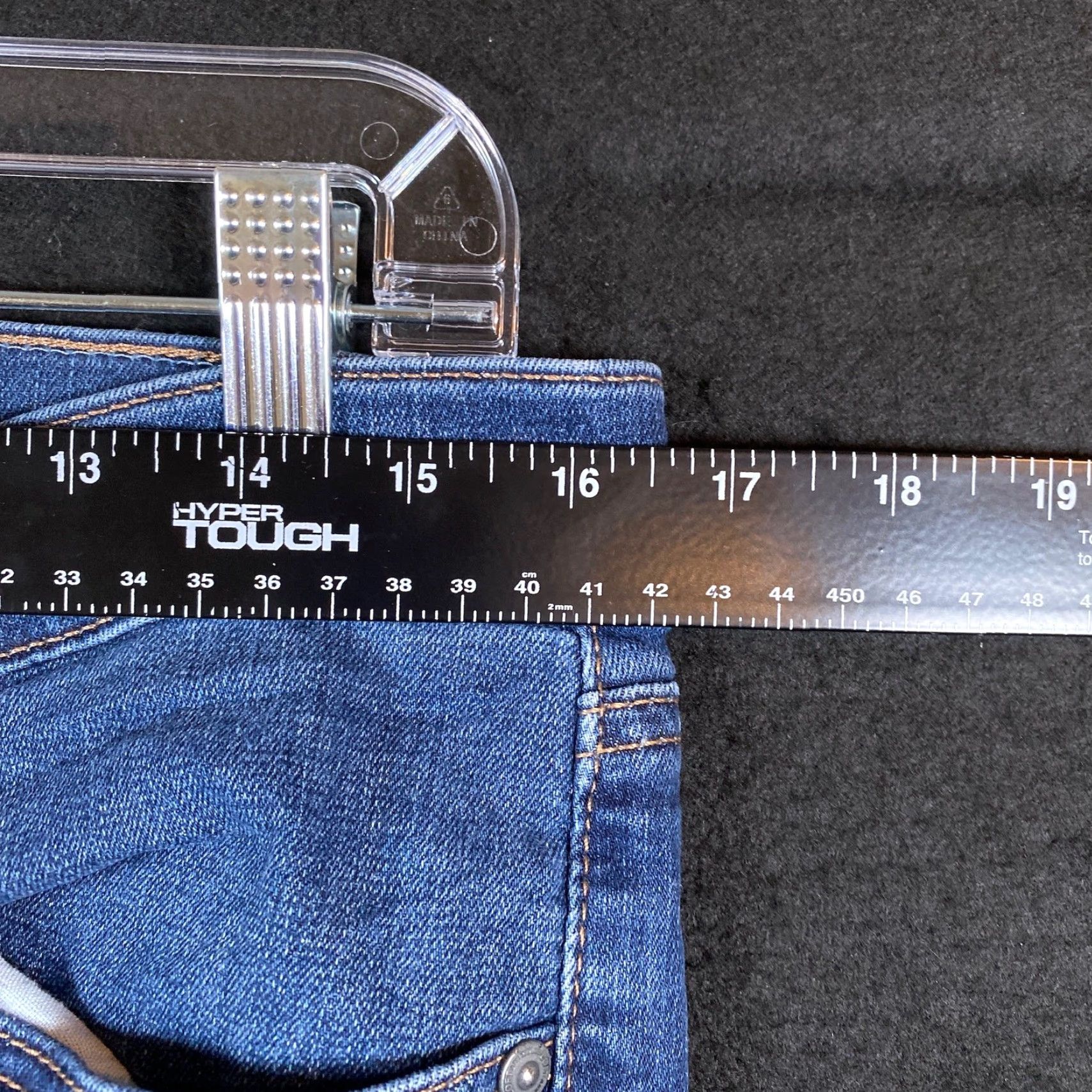 Ann Taylor Ann Taylor LOFT Womens Jeans Blue Ankle Distressed High Rise Stretch 31 Denim Size 24" / US 00 / IT 34 - 7 Thumbnail