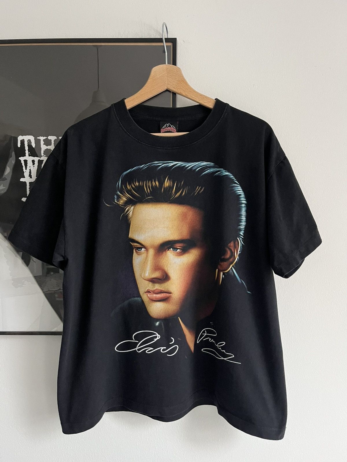 Vintage Vintage Elvis Presley American Legend T-Shirt Size US L / EU 52-54 / 3 - 1 Thumbnail