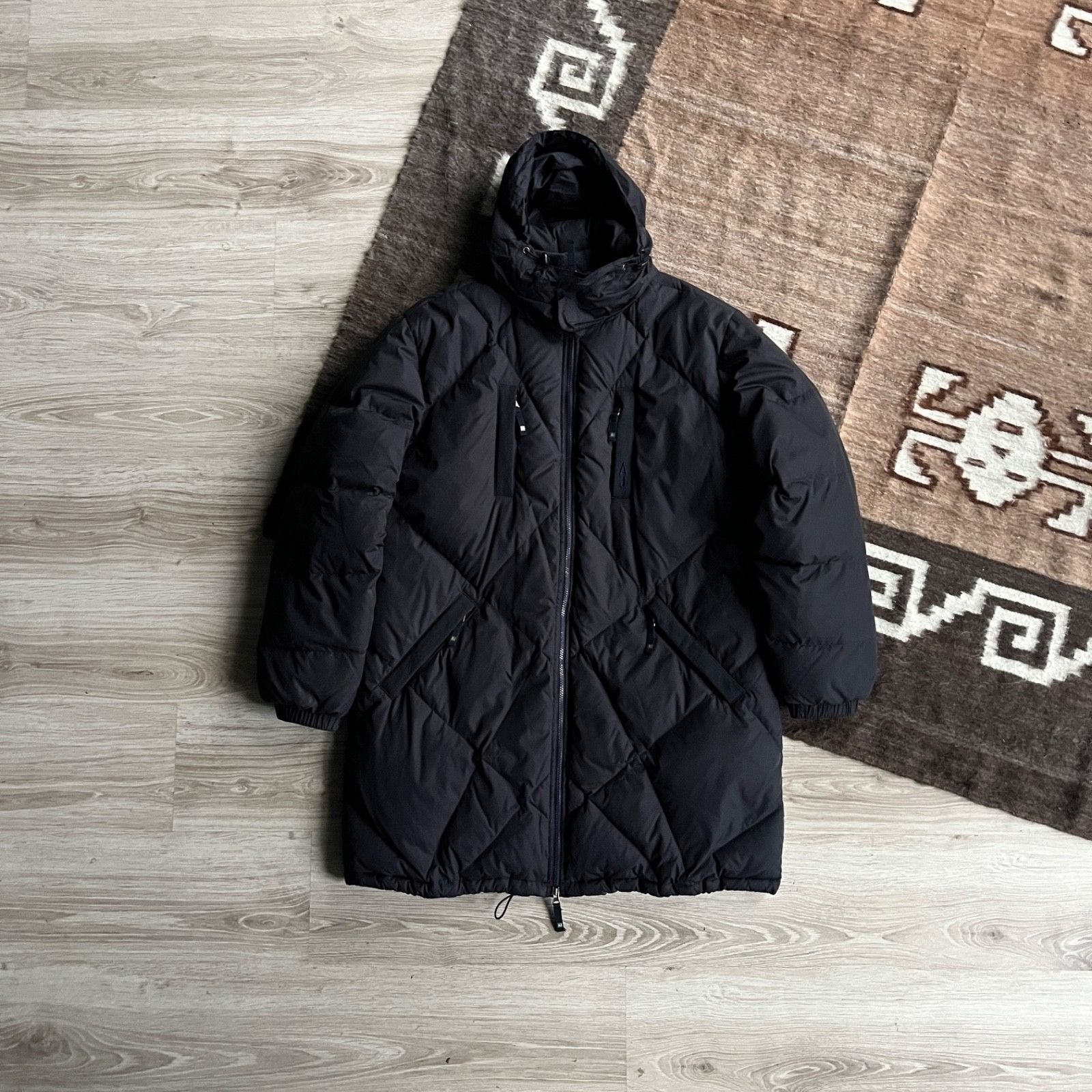 Armani AJ Armani Jeans Down Puffer Jacket Quilted 9701AC Size US L / EU 52-54 / 3 - 3 Thumbnail