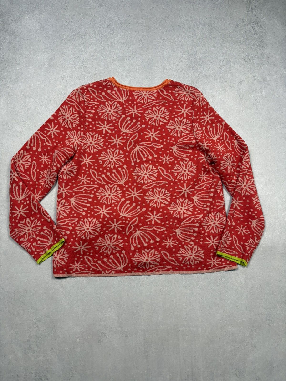 Other Gudrun Sjödén Floral Pattern Cardigan Cotton Scandinavian M Size US M / EU 48-50 / 2 - 12 Thumbnail