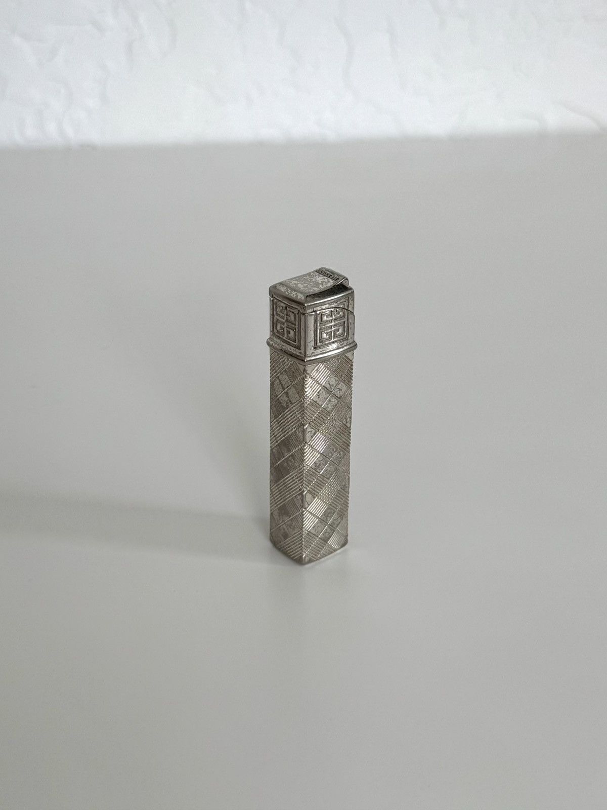 Vintage ★0% TAX★ ELEGANCE BIG LOGO DIAMOND SILVER GIVENCHY LIGHTER Size ONE SIZE - 3 Thumbnail