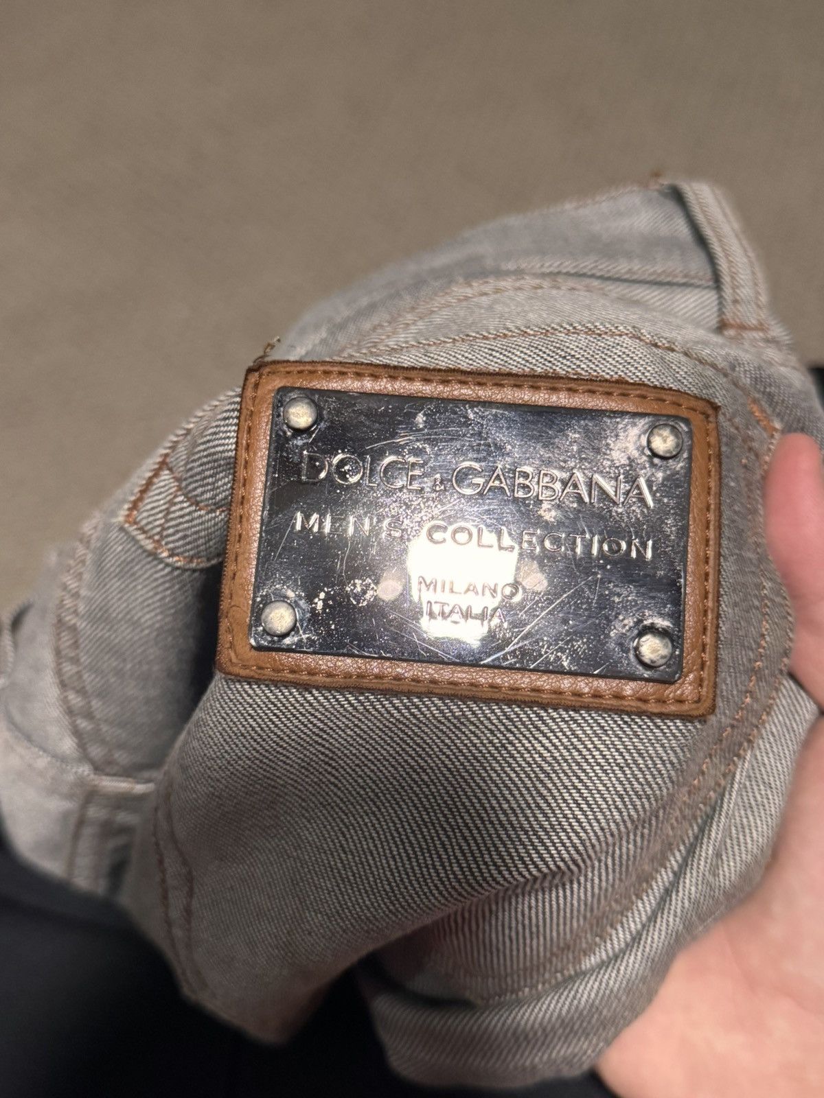 Dolce & Gabbana Dolce & Gabbana Grey Denim Size US 36 / EU 52 - 3 Thumbnail