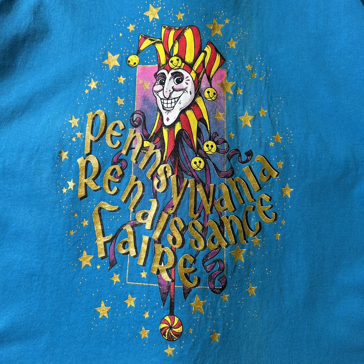 Vintage Vintage 90s Pennsylvania Renaissance Faire Graphic Tee Size US XL / EU 56 / 4 - 3 Thumbnail