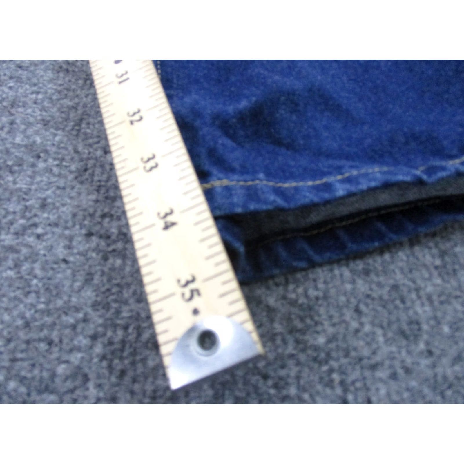 Lee Lee Jeans Womens 16 L Straight Jeans Blue Cotton Denim Vintage 80s Regular Mens? Size 28" / US 6 / IT 42 - 5 Thumbnail