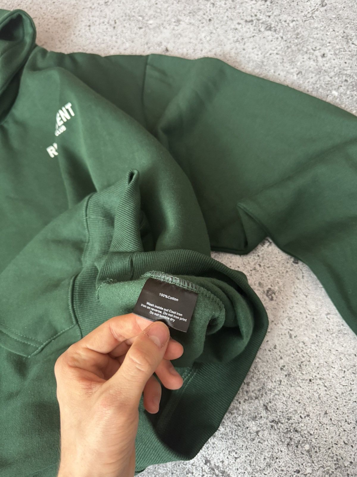 Represent Clo. Represent Hoodie Big logo Green Size US XL / EU 56 / 4 - 9 Thumbnail