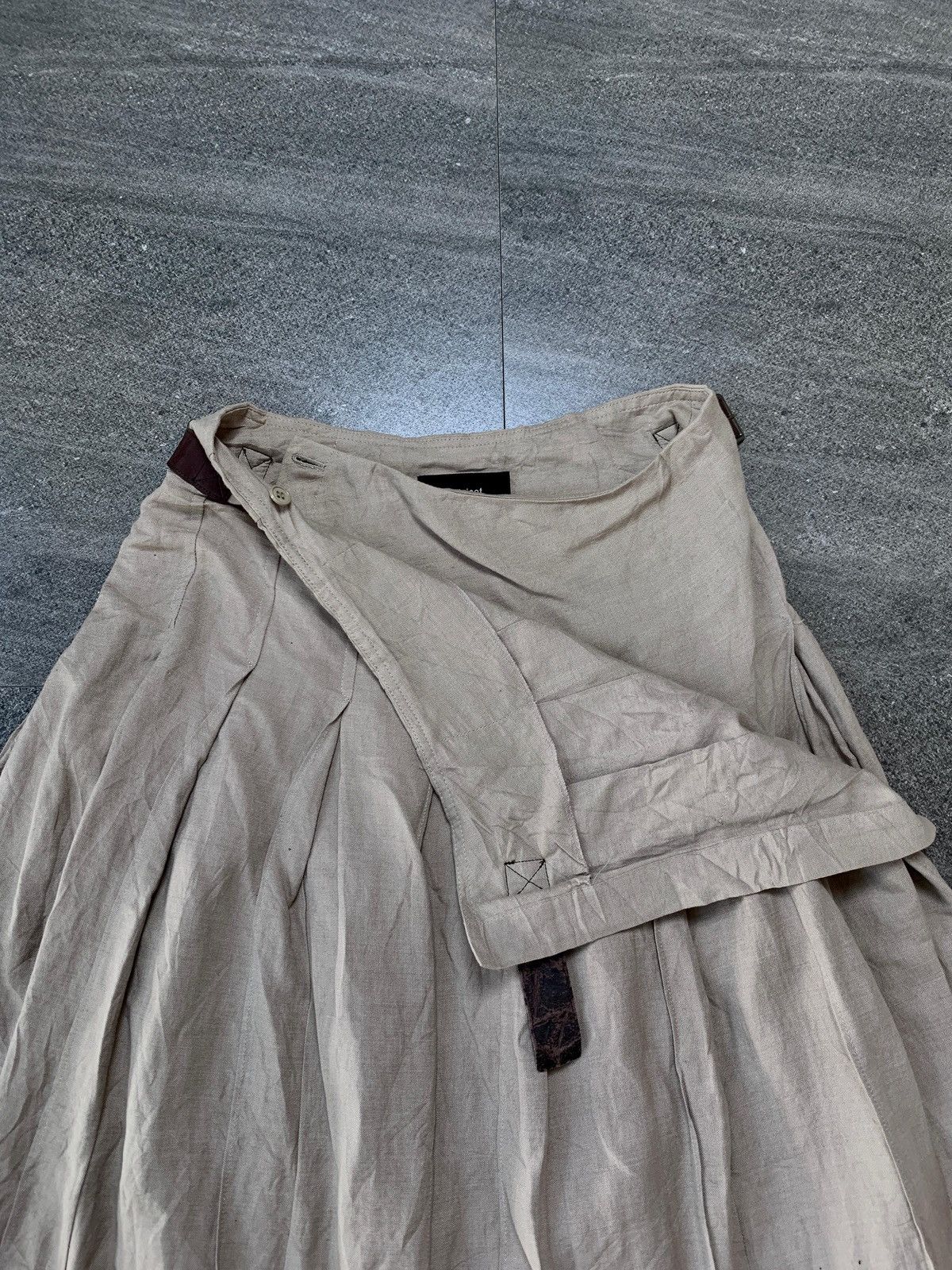 Comme des Garcons Belted Wide Skirt Size 28" / US 6 / IT 42 - 4 Thumbnail
