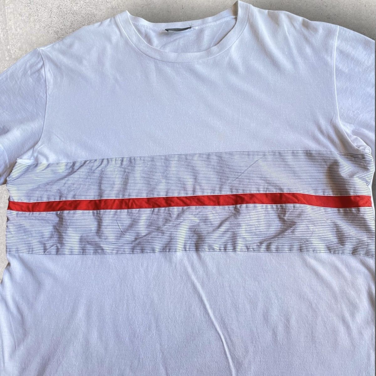 Dior Dior Homme Cut And Sew Panel T Short Size US M / EU 48-50 / 2 - 2 Thumbnail