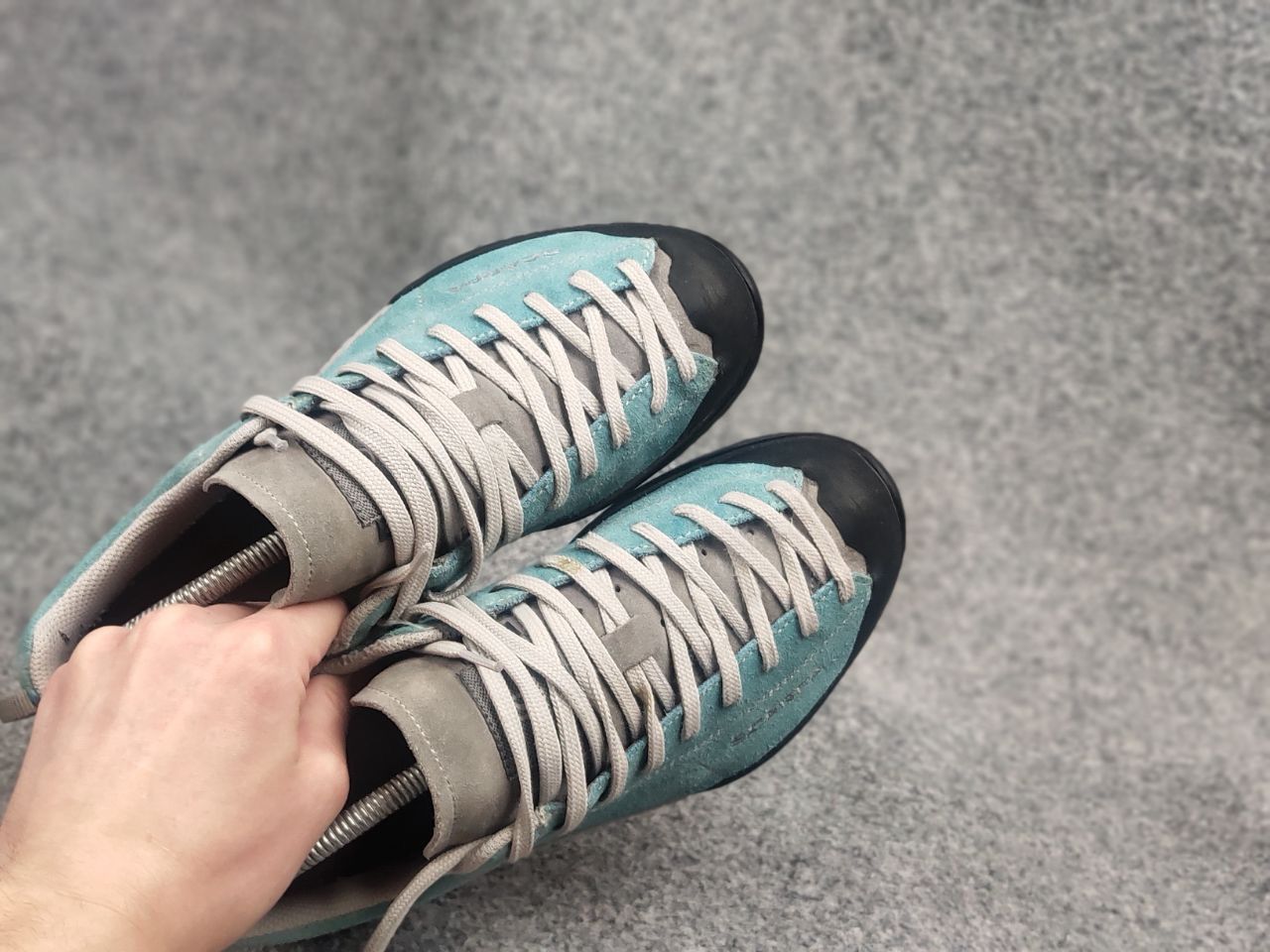 Vibram Scarpa Mojito gore-tex Sneaker Suede Leather Hiking Shoes Size US 6.5 / EU 39-40 - 17 Thumbnail