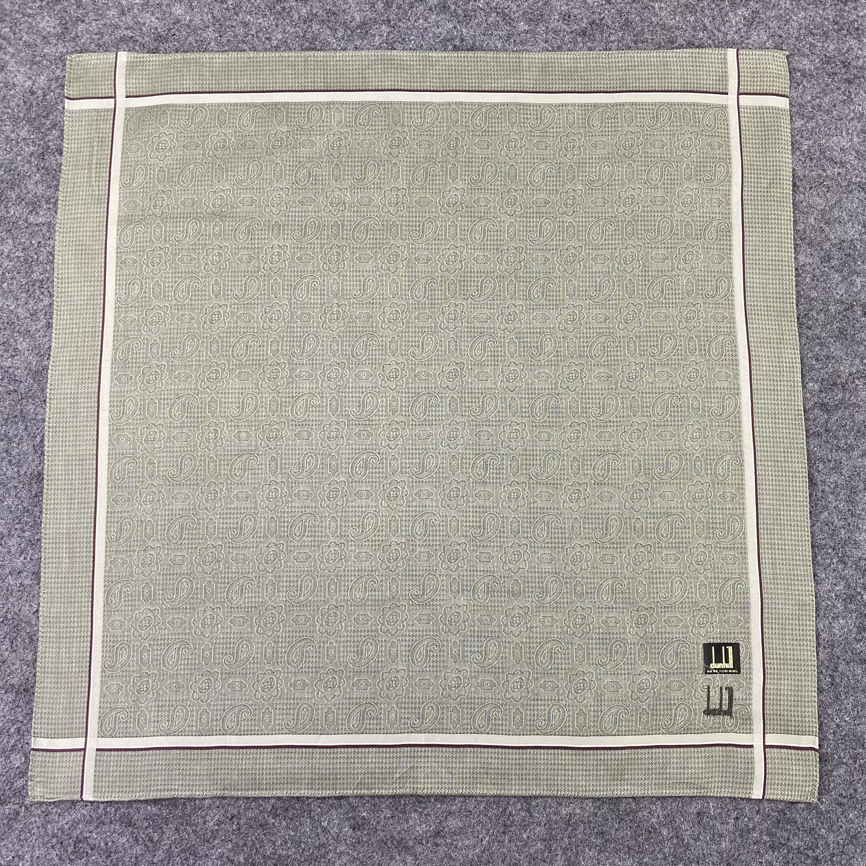 Alfred Dunhill Alfred Dunhill Paislee Handkerchief/Bandana/Neckerchief-B515 Size ONE SIZE - 3 Thumbnail