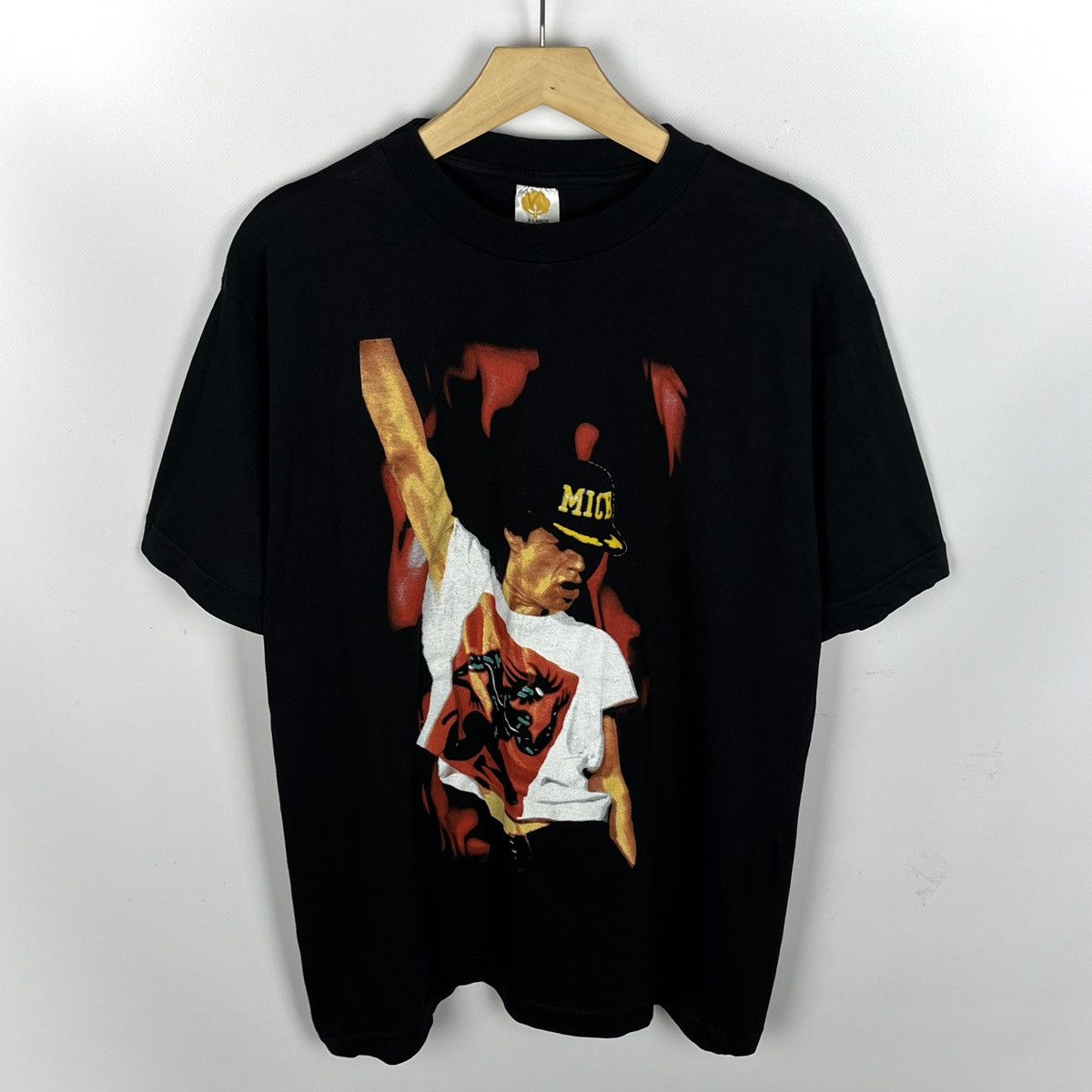Band Tees Vintage Mick Jagger Rolling Stones rare rock band tee 90’s Size US XL / EU 56 / 4 - 1 Thumbnail