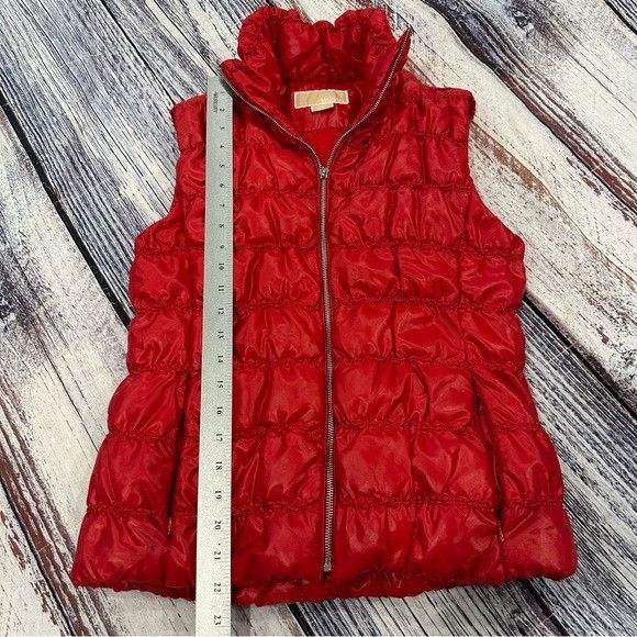 Michael Kors Michael Kors Down Insulated Red Puffer Vest Size S / US 4 / IT 40 - 7 Thumbnail