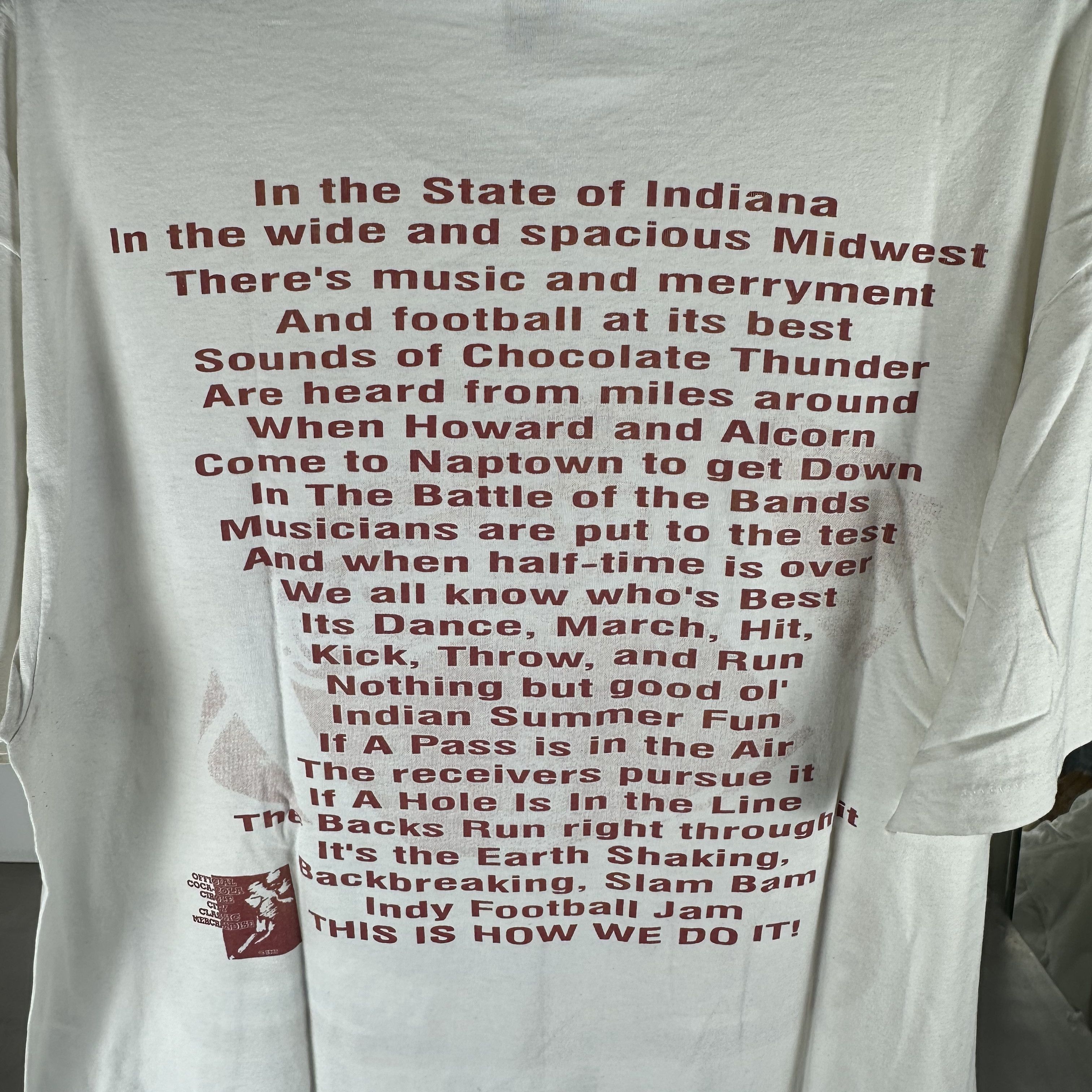 Vintage ​​​​1995 Circle City Classic College Football Braves Tee Size US XL / EU 56 / 4 - 4 Thumbnail