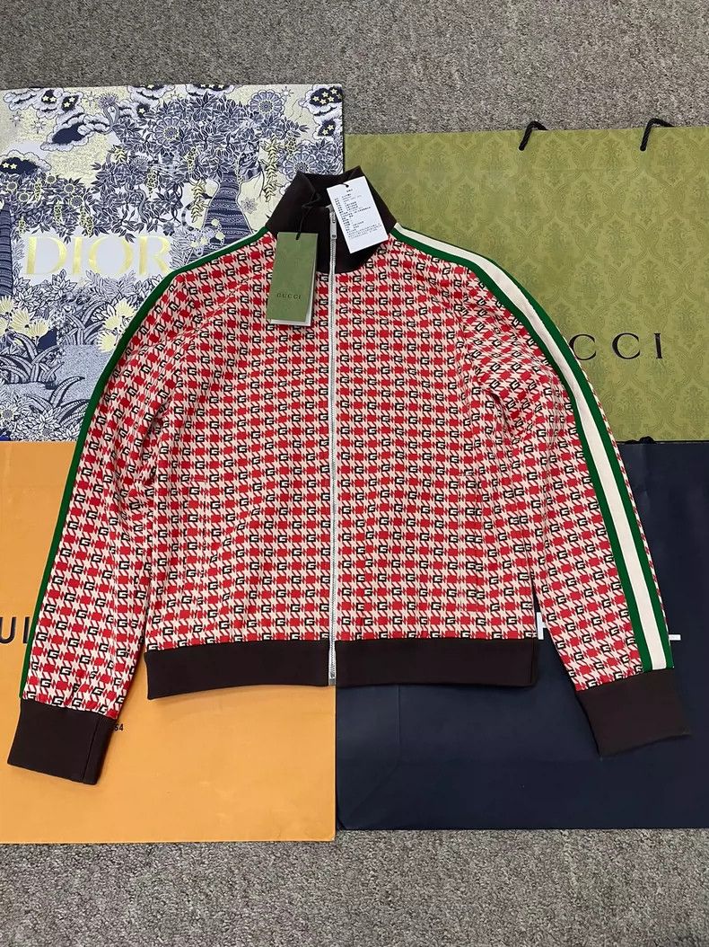 Gucci Printed Zip Jacket XS