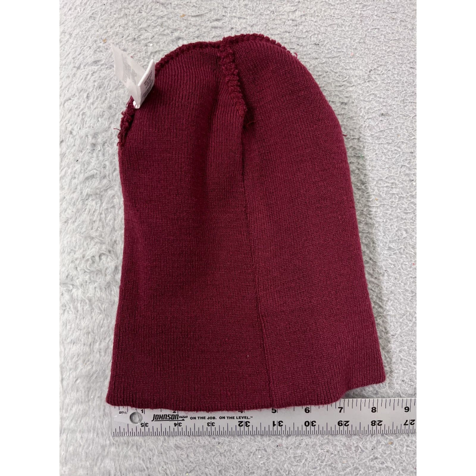 Vintage The Office Shrute Farms Beet Beanie Toque Adult One Size Burgundy Dwight Acrylic Beanie Mens CultureFly Shirt? Size ONE SIZE - 5 Thumbnail