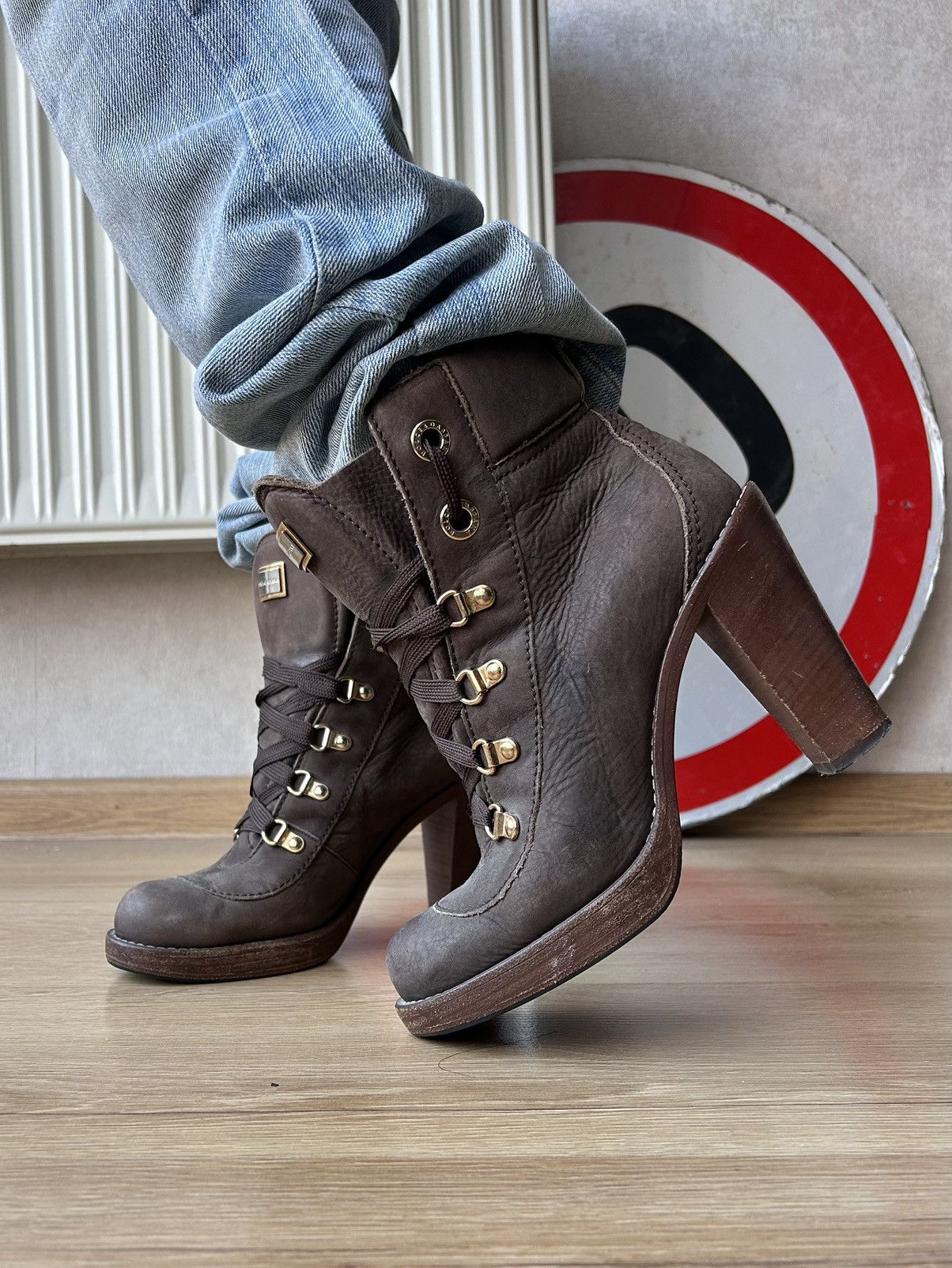 Dolce & Gabbana Y2K Dolce Gabbana Leather Western Ankle Boots Size US 8 / IT 38 - 4 Thumbnail