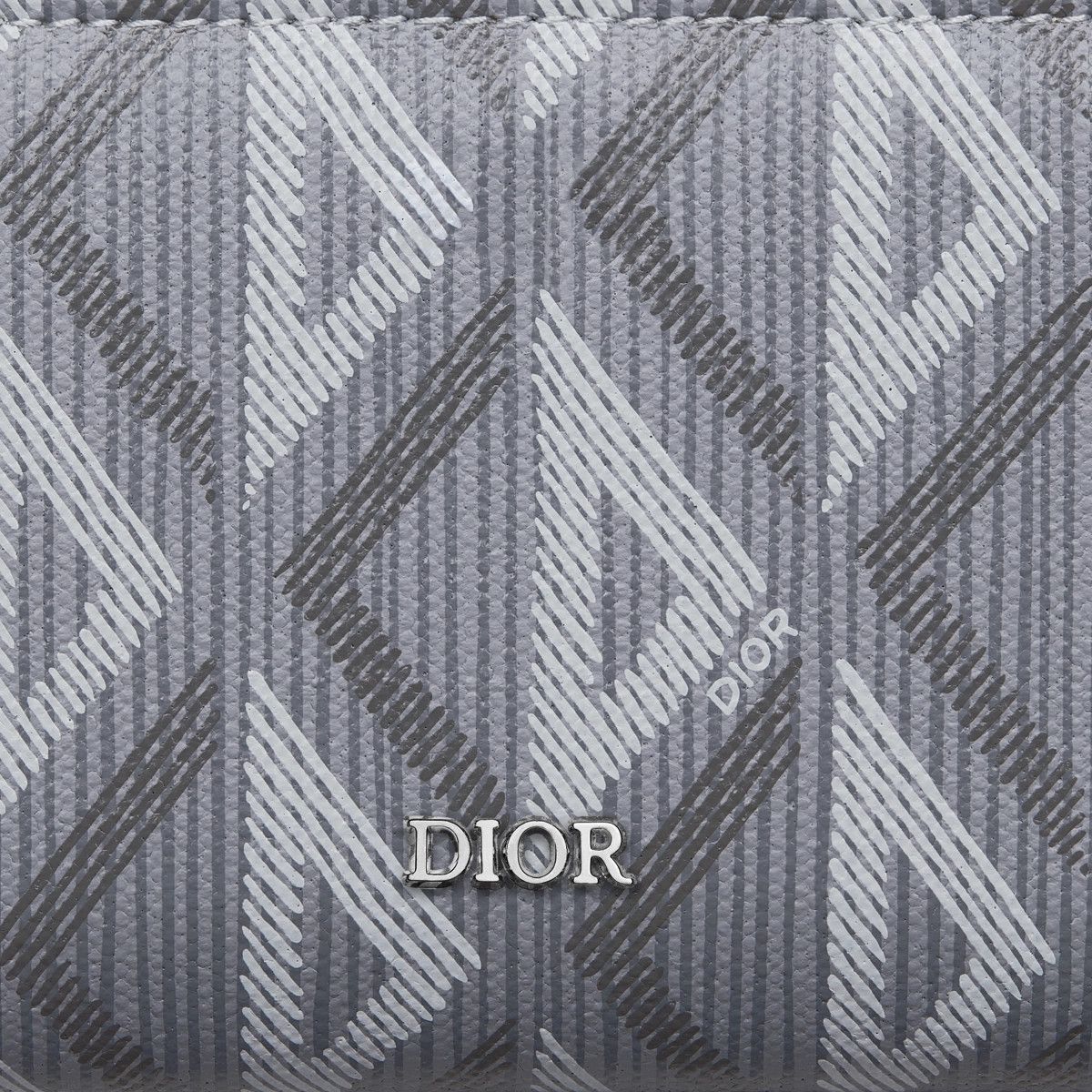 Dior o1bcso1str0226 Size :OS/ Zipped Coin Purse in Grey Size ONE SIZE - 5 Thumbnail