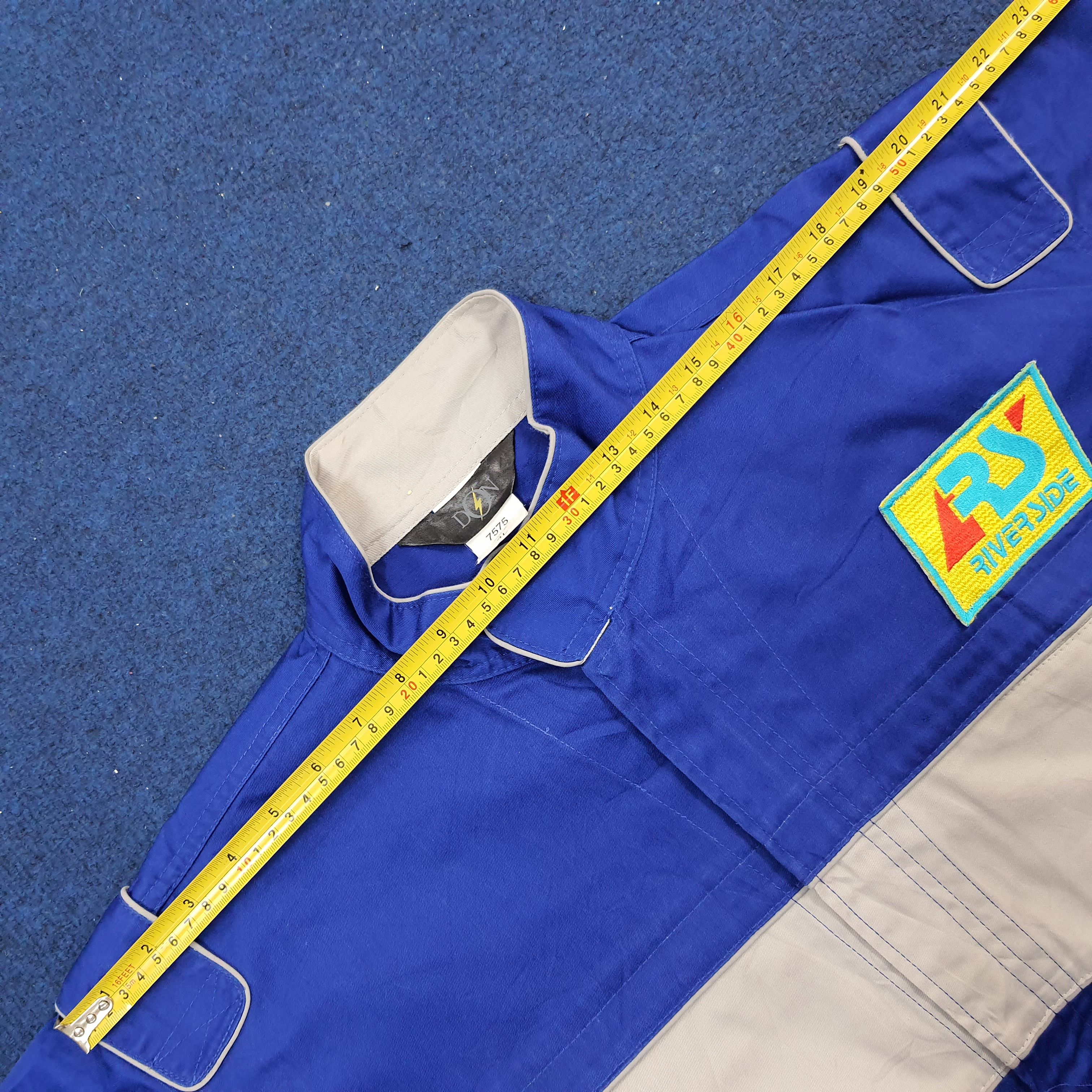 Vintage Vintage River Side Staff Racing Workwear Coverall Size US L / EU 52-54 / 3 - 10 Thumbnail