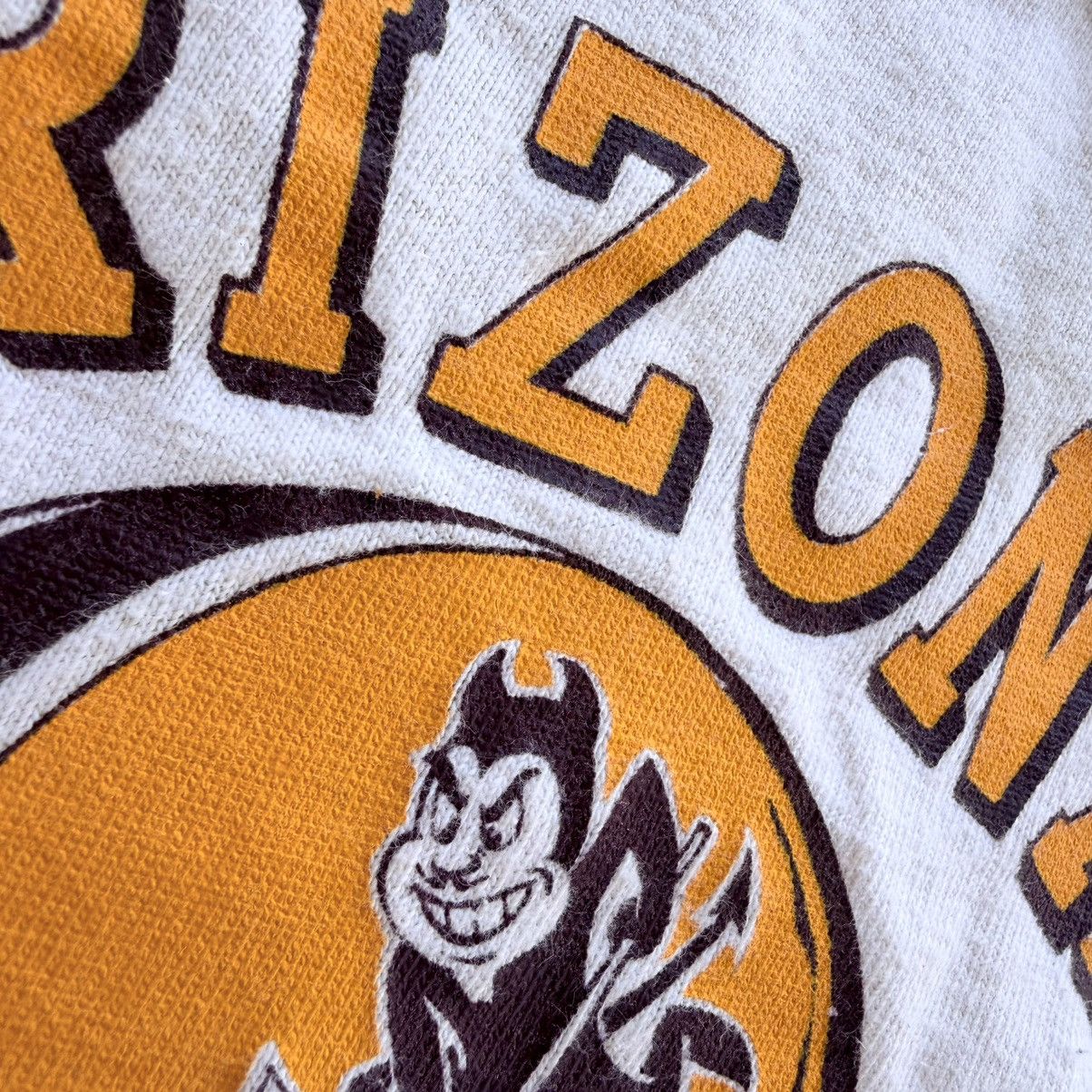 NCAA Vintage Arizona State University Ragland T Shirt 70s Artex Size US M / EU 48-50 / 2 - 4 Thumbnail