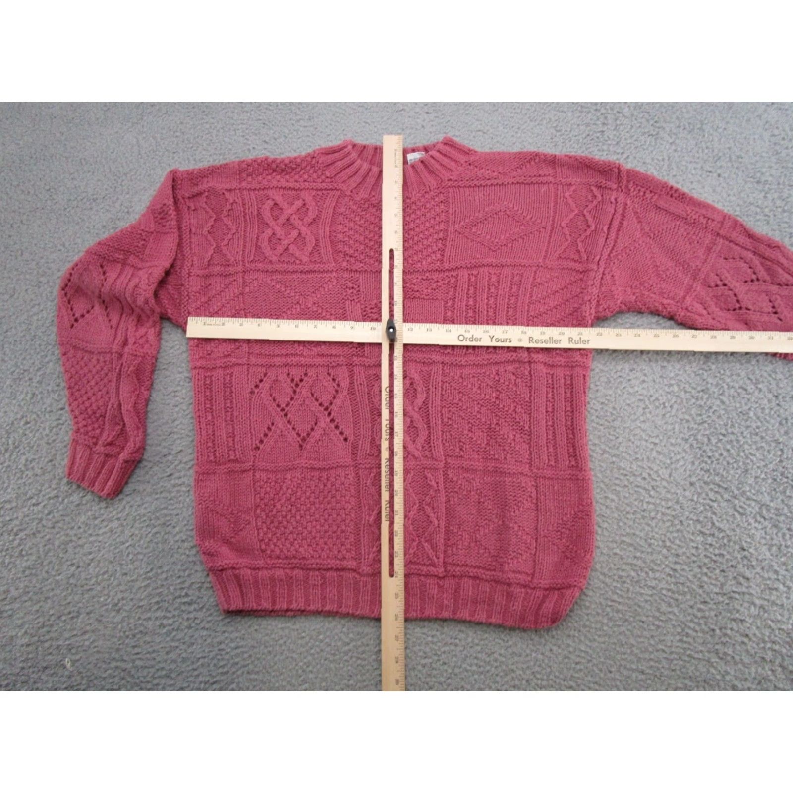 Express VINTAGE Express Sweater Pink S Wool? (Oops) Size S / US 4 / IT 40 - 3 Thumbnail