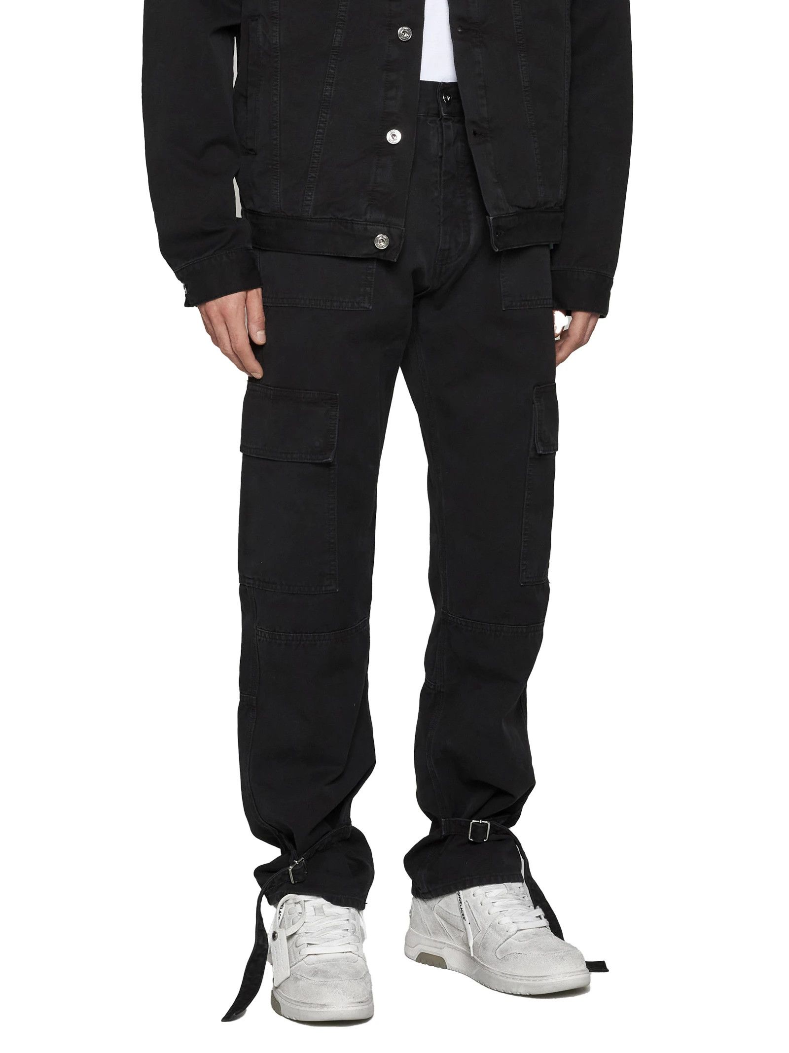 Off-White o1y0225 Cargo Pant in Black Size US 30 / EU 46 - 5 Thumbnail