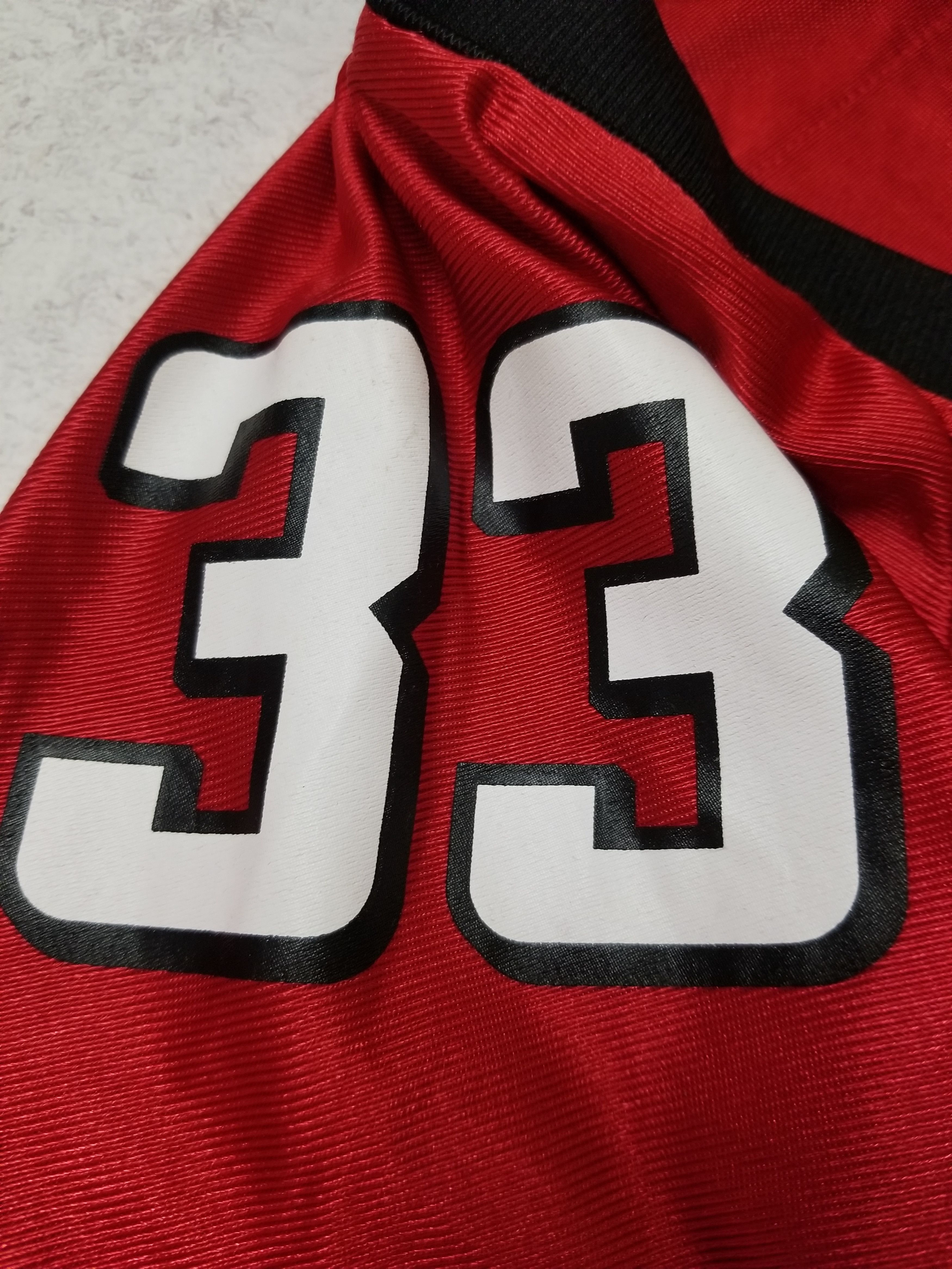 Reebok Atlanta Falcons #33 Turner Reebok Red Edition NFL Jersey Size US M / EU 48-50 / 2 - 4 Thumbnail