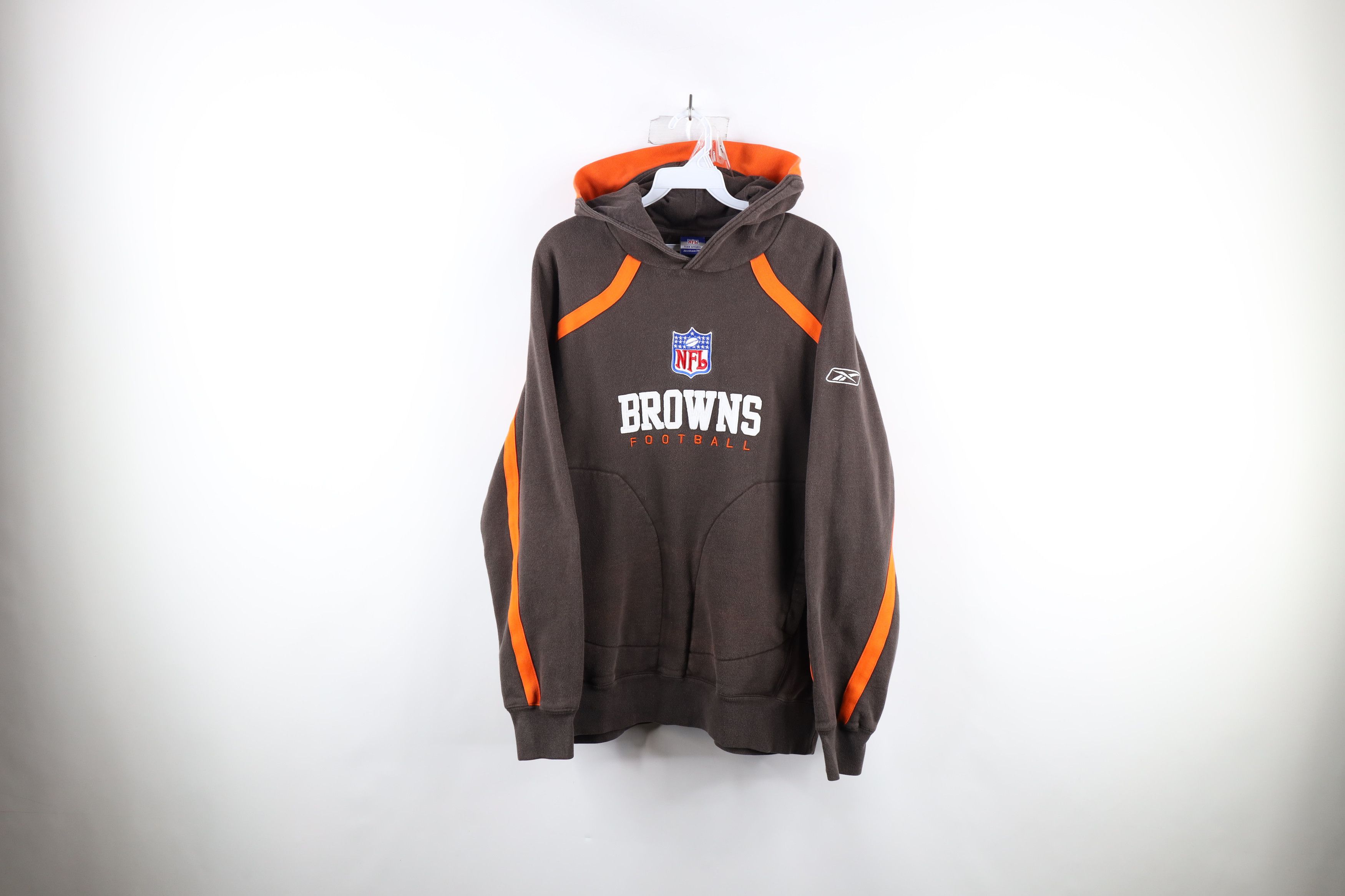 Reebok Vintage Reebok Out Cleveland Browns Football Hoodie Size US M / EU 48-50 / 2 - 1 Thumbnail