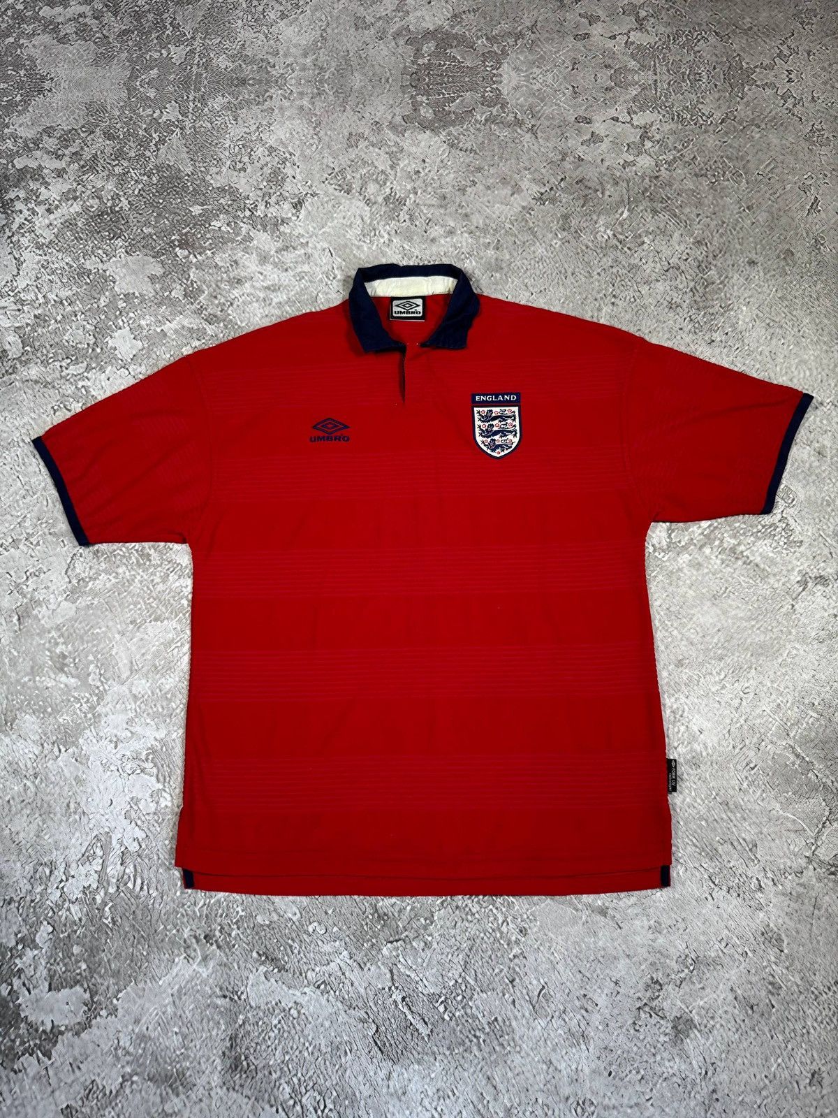 Umbro Vintage Umbro Jersey National Team England 1999 2000 year Size US XL / EU 56 / 4 - 1 Thumbnail