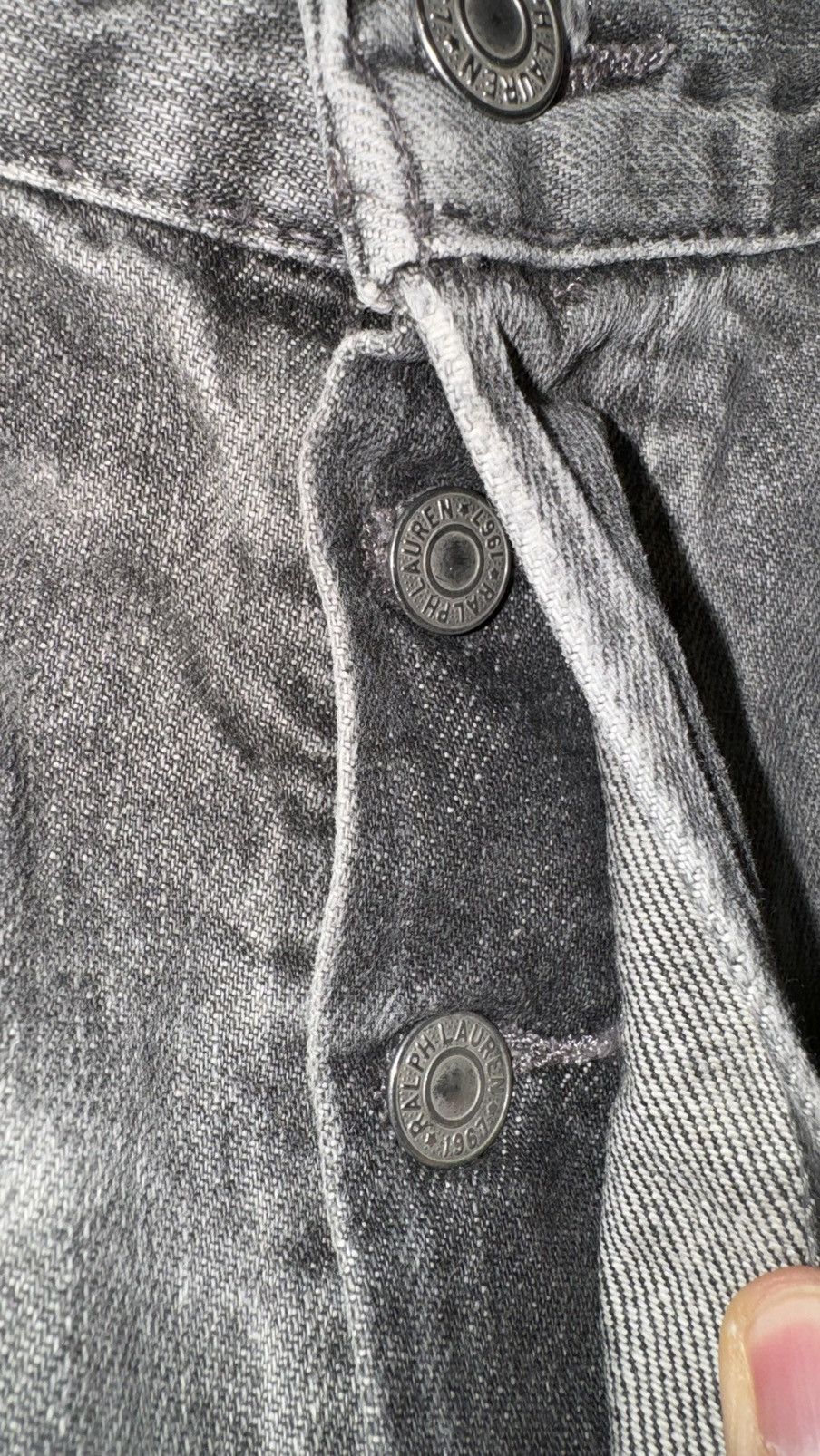 Polo Ralph Lauren Polo Ralph Lauren gray jeans denim 36x34 rare vintage Size US 36 / EU 52 - 4 Thumbnail