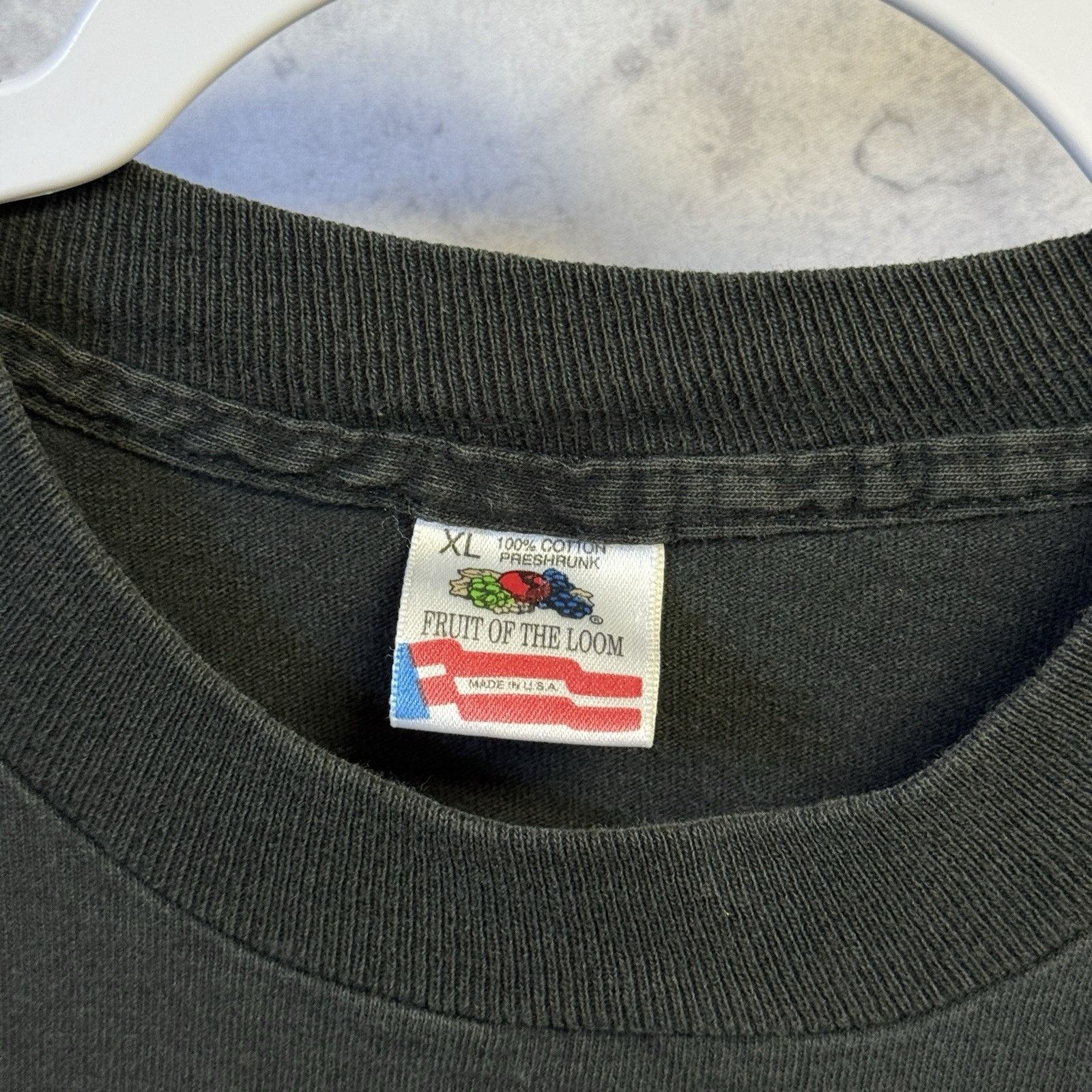 Vintage Vintage 90s Mandrill Monkey T Shirt Mens XL Black Rafiki Size US XL / EU 56 / 4 - 4 Thumbnail