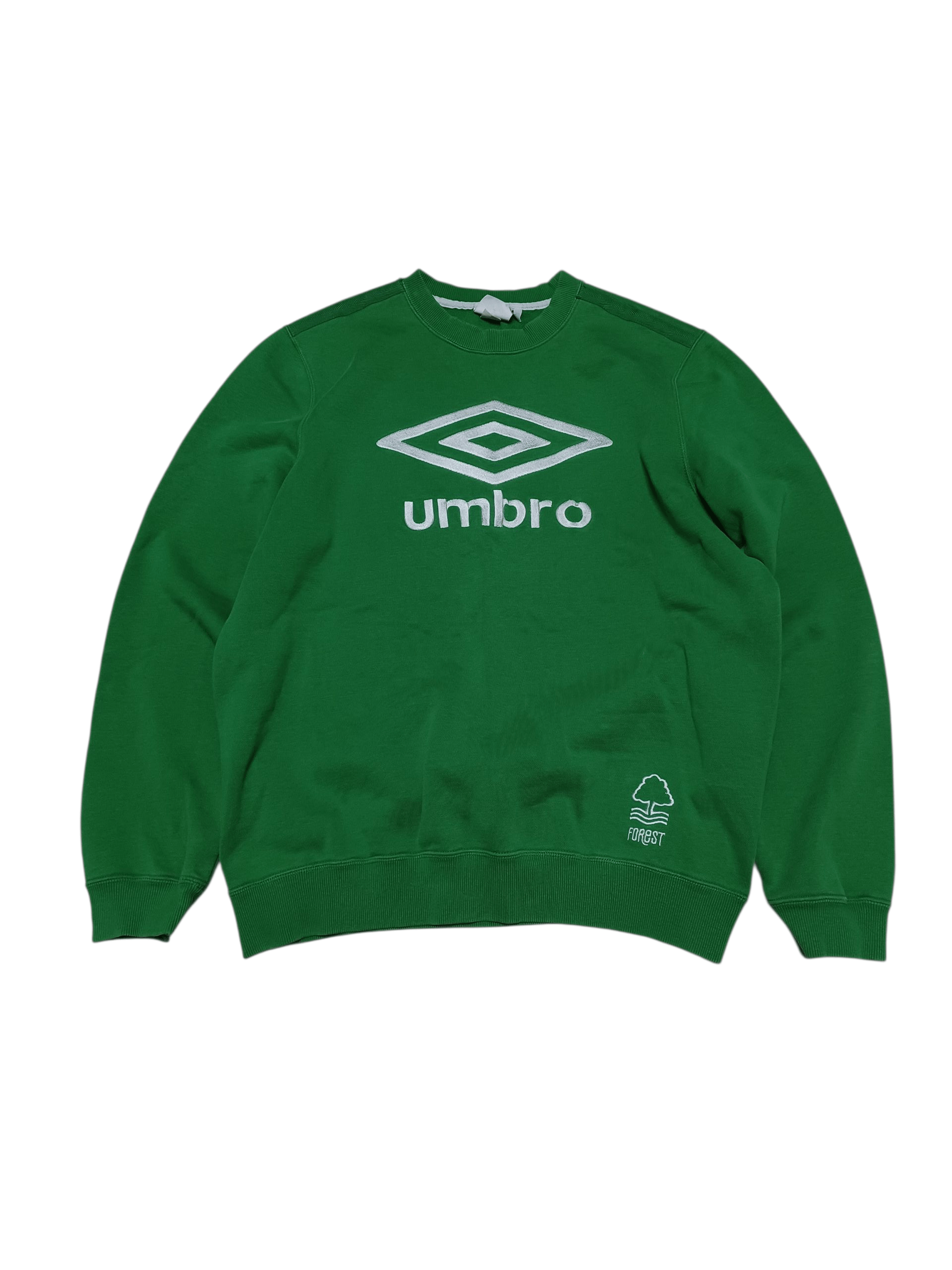 Umbro NOTTINGHAM FOREST UMBRO EMBROIDERED LOGO VINTAGE SWEATSHIRT Size US L / EU 52-54 / 3 - 1 Thumbnail