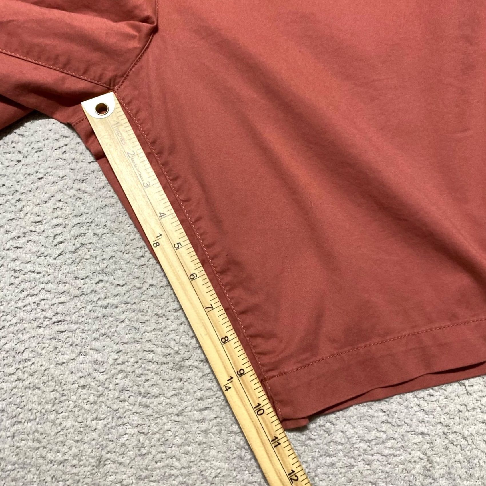 Vintage Urban Pipeline Mens Shorts sz 40 Orange Chino Flat Front Inseam 10" NWT Size US 40 / EU 56 - 4 Thumbnail