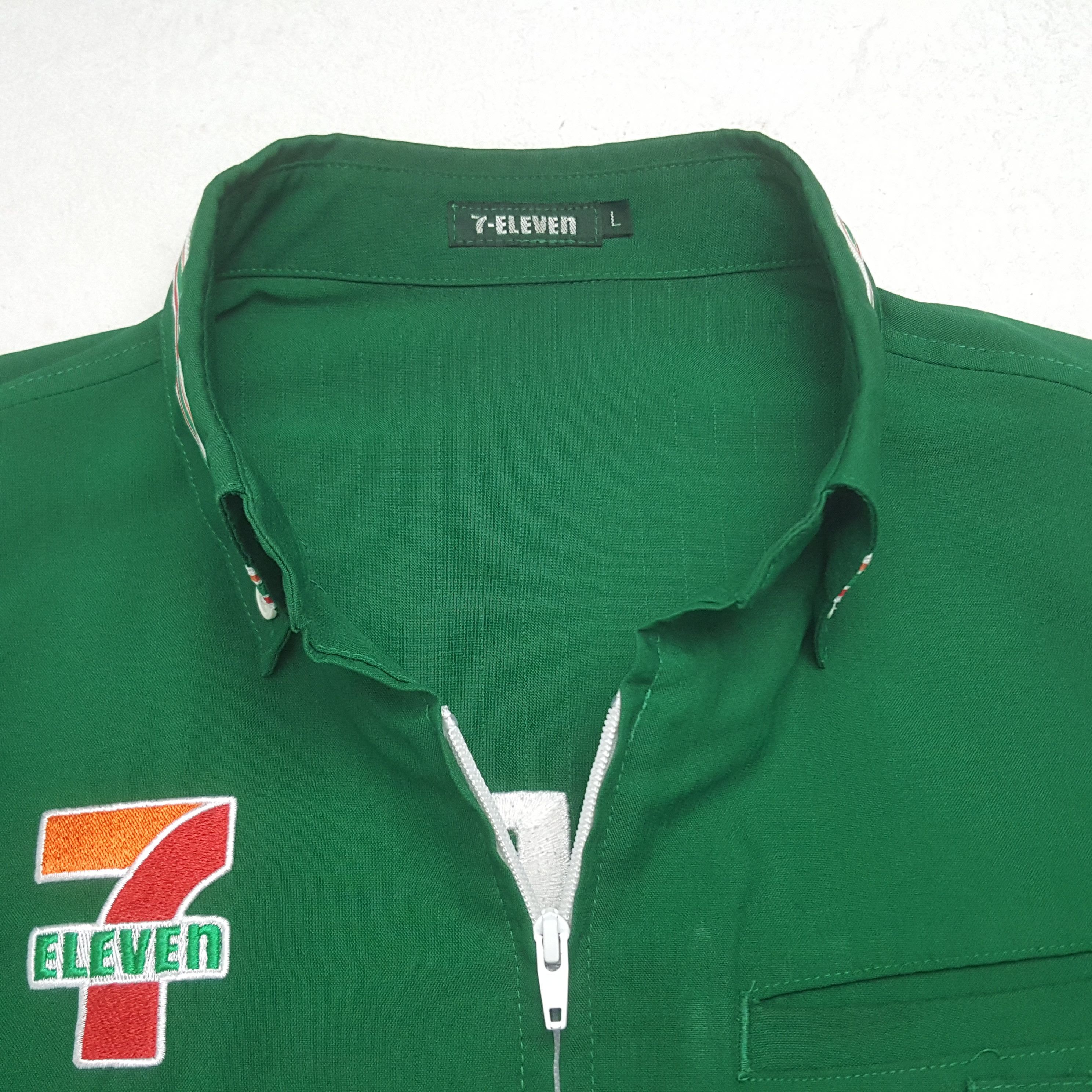 Japanese Brand Vintage 7 Eleven Worker Japan Uniform Jacket Size US L / EU 52-54 / 3 - 5 Thumbnail