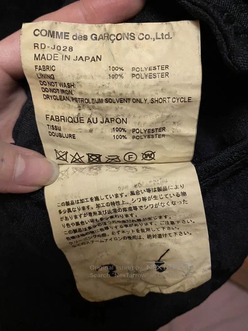 Comme des Garcons Comme des Garcons 19AW Short Coat. Size US M / EU 48-50 / 2 - 3 Thumbnail