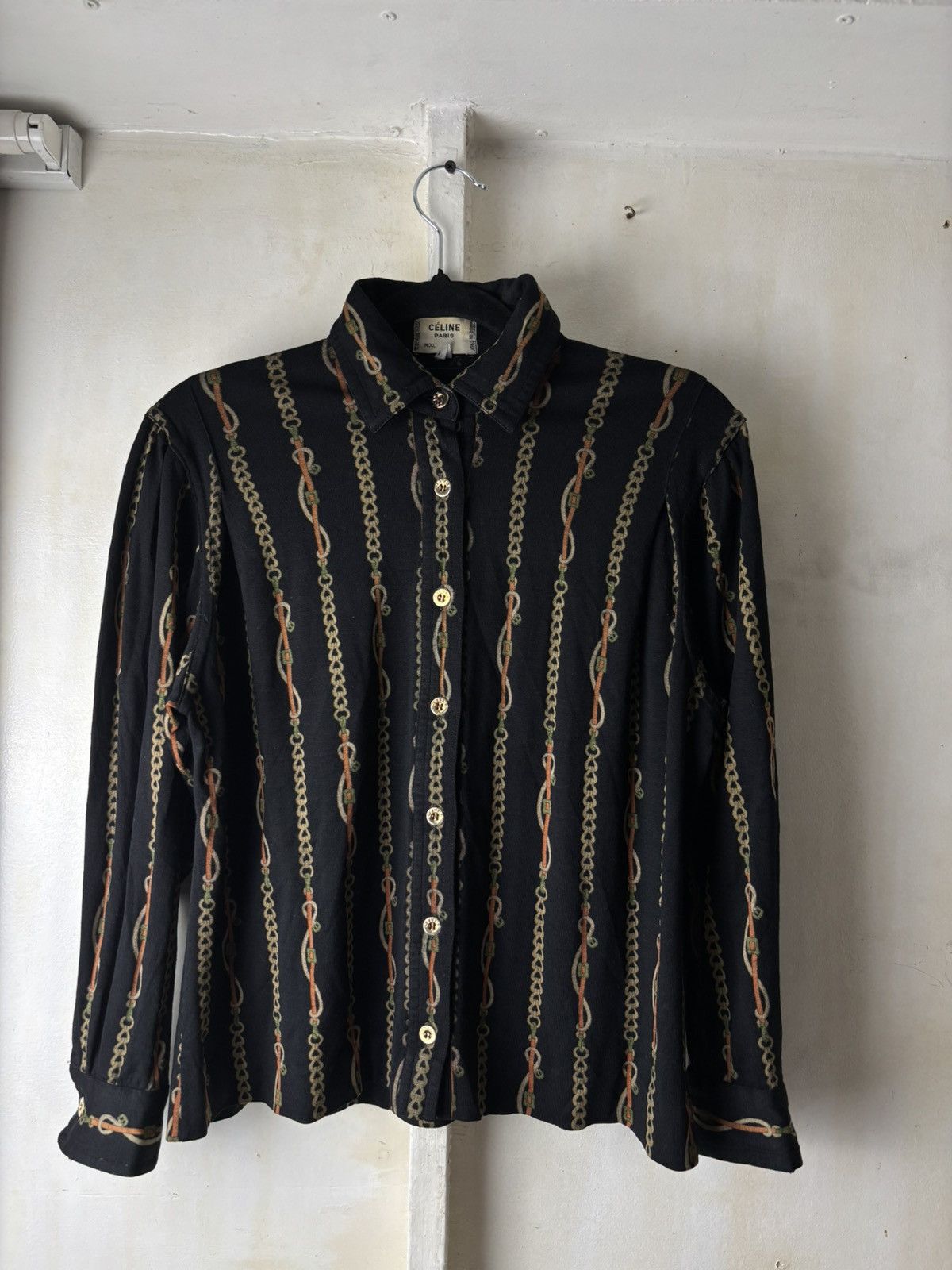 Celine Vintage Laine Blouse