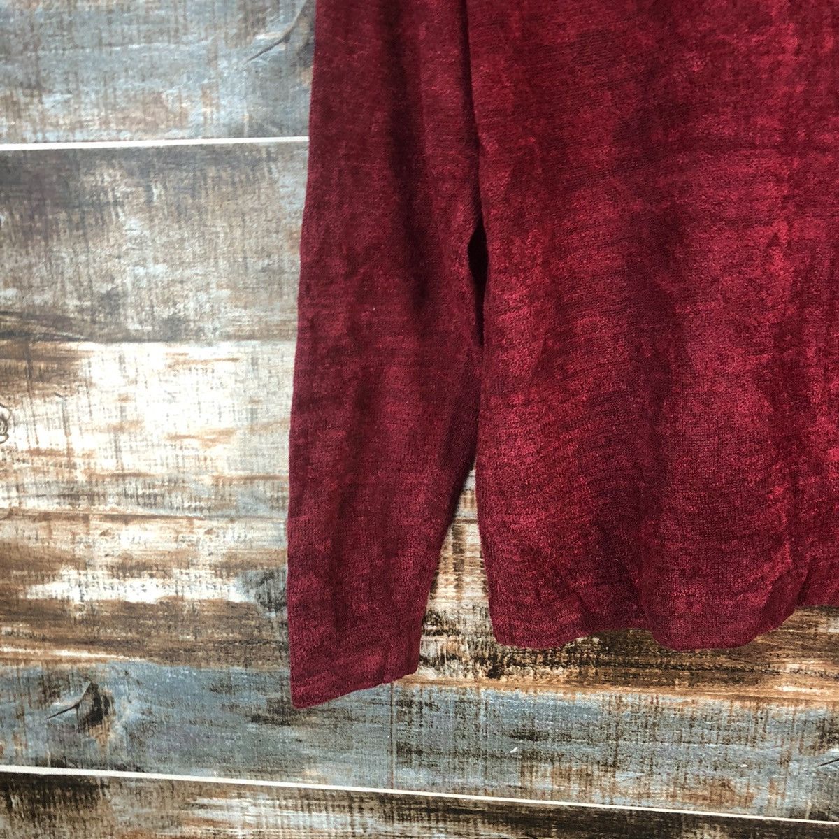 Homespun Knitwear Sun Giano Red vintage Knitwear #A2280 Size M / US 6-8 / IT 42-44 - 17 Thumbnail