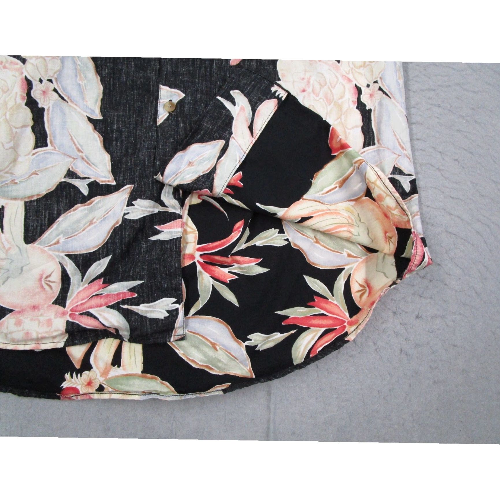 Vintage Kahala John Severson Shirt Men XL Black Tropical Floral Reverse Hawaii Tiki Size US XL / EU 56 / 4 - 3 Thumbnail