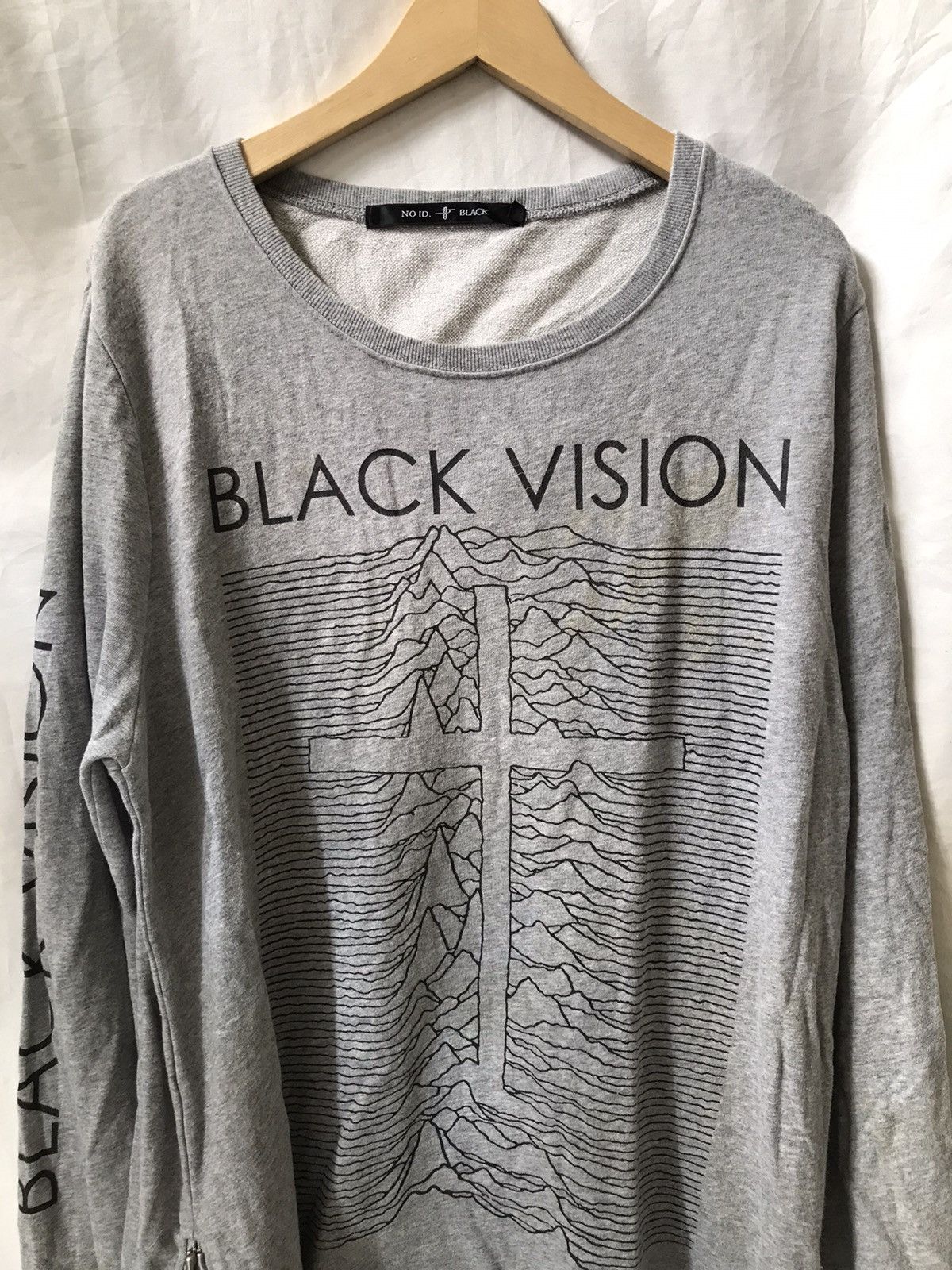 NO ID Japan No-id Cross Sweatshirt Rick owens style Size US L / EU 52-54 / 3 - 2 Thumbnail