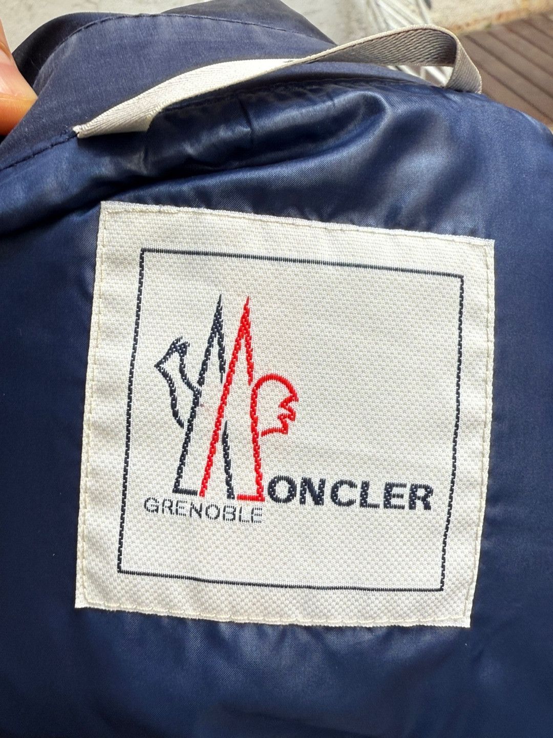 Moncler Grenoble Moncler Grenoble Alencon Navy double breasted parka Size US L / EU 52-54 / 3 - 10 Thumbnail
