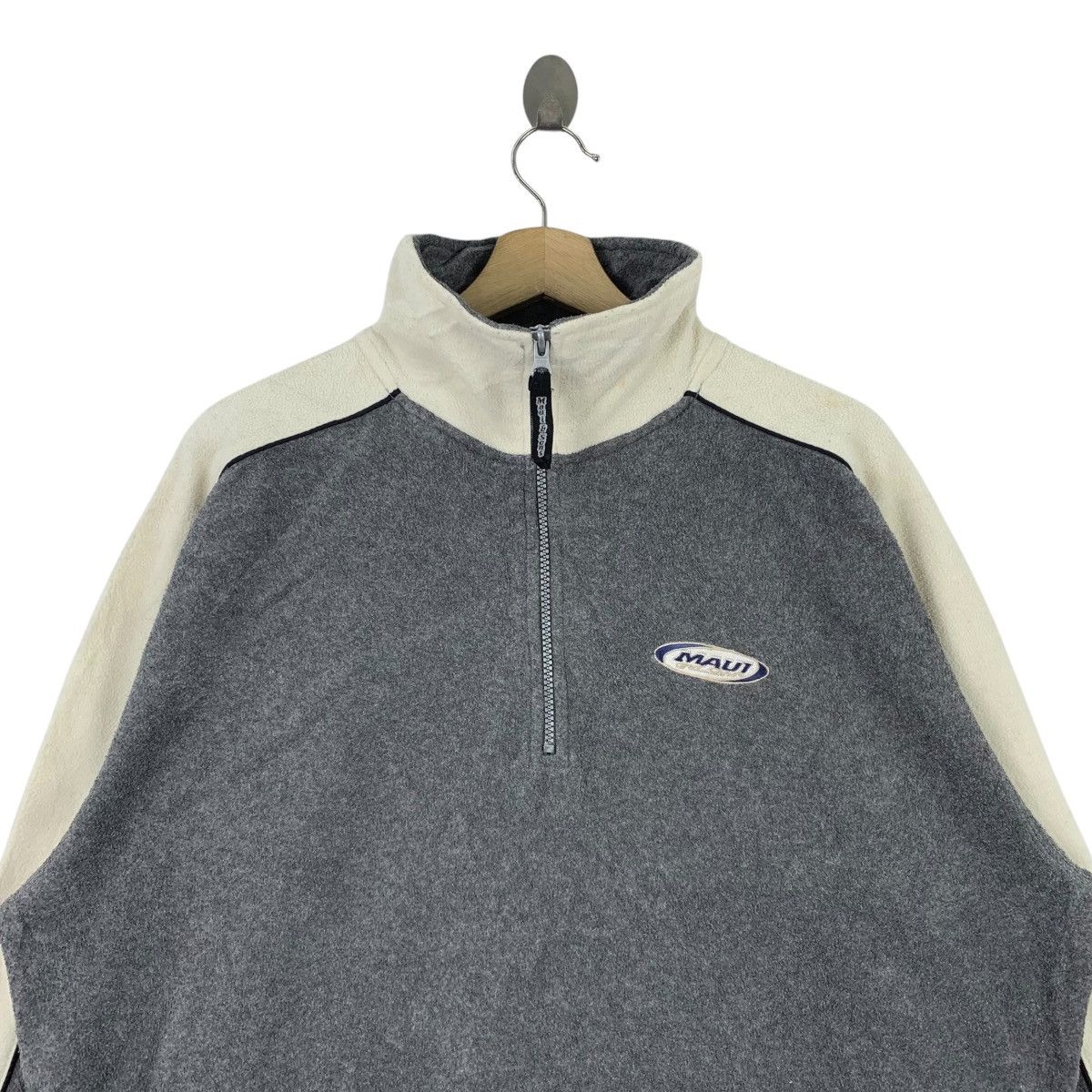 Maui and Sons × Vintage Vintage MAUI & SONS Surfing Half Zipper Sweatshirt Pullover Size US M / EU 48-50 / 2 - 3 Thumbnail