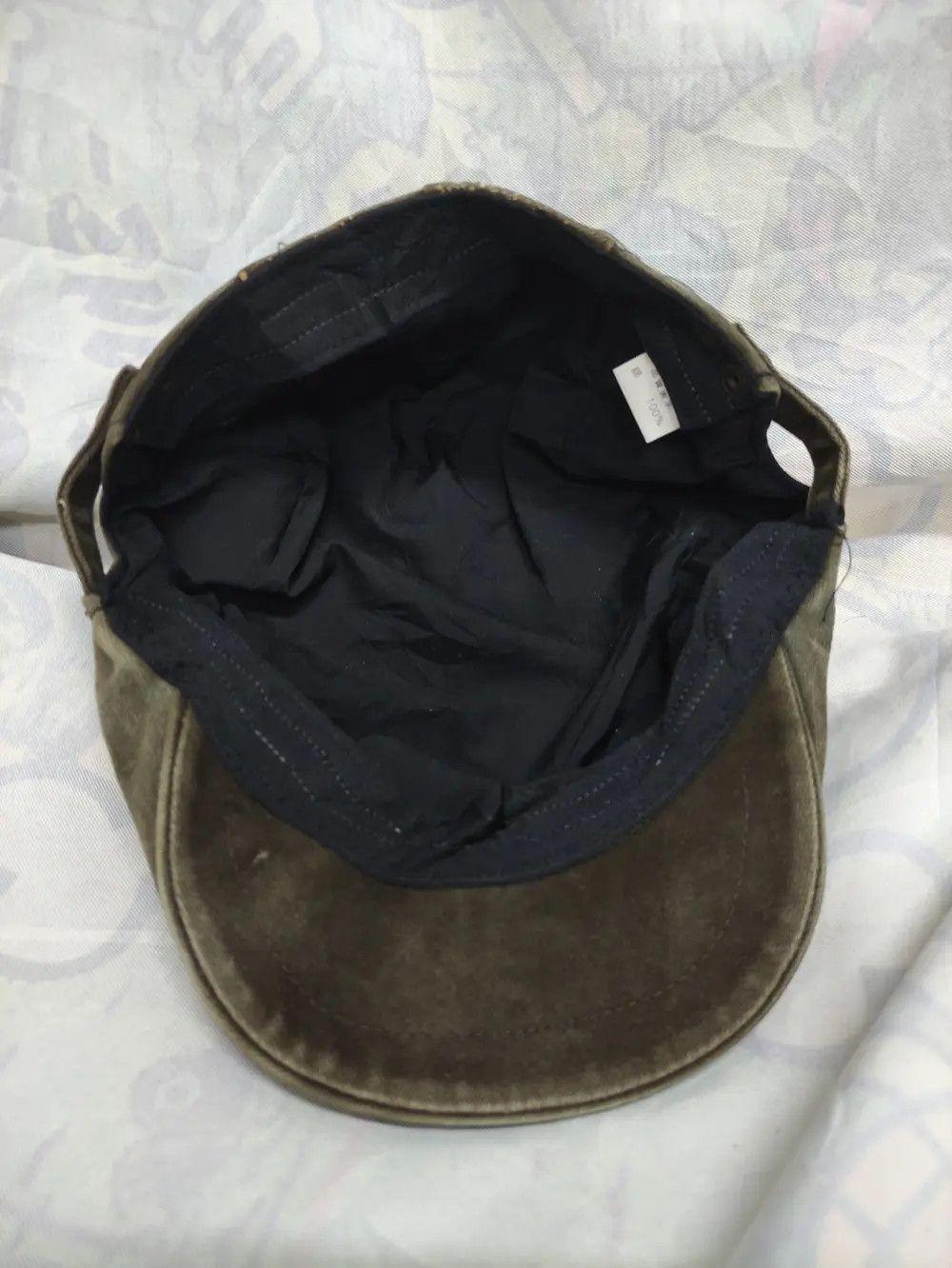 Japanese Brand SKULLS ACID WASH STYLE BARETTA CAP Size ONE SIZE - 7 Thumbnail