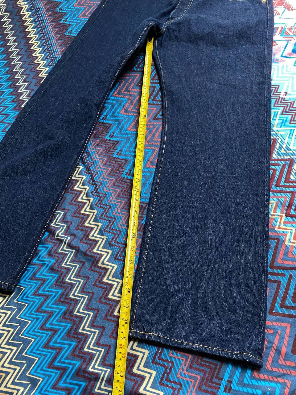 Levi's vintage blue jeans Levi's 501 crazy Y2K w38 streetwear Size US 38 / EU 54 - 13 Thumbnail