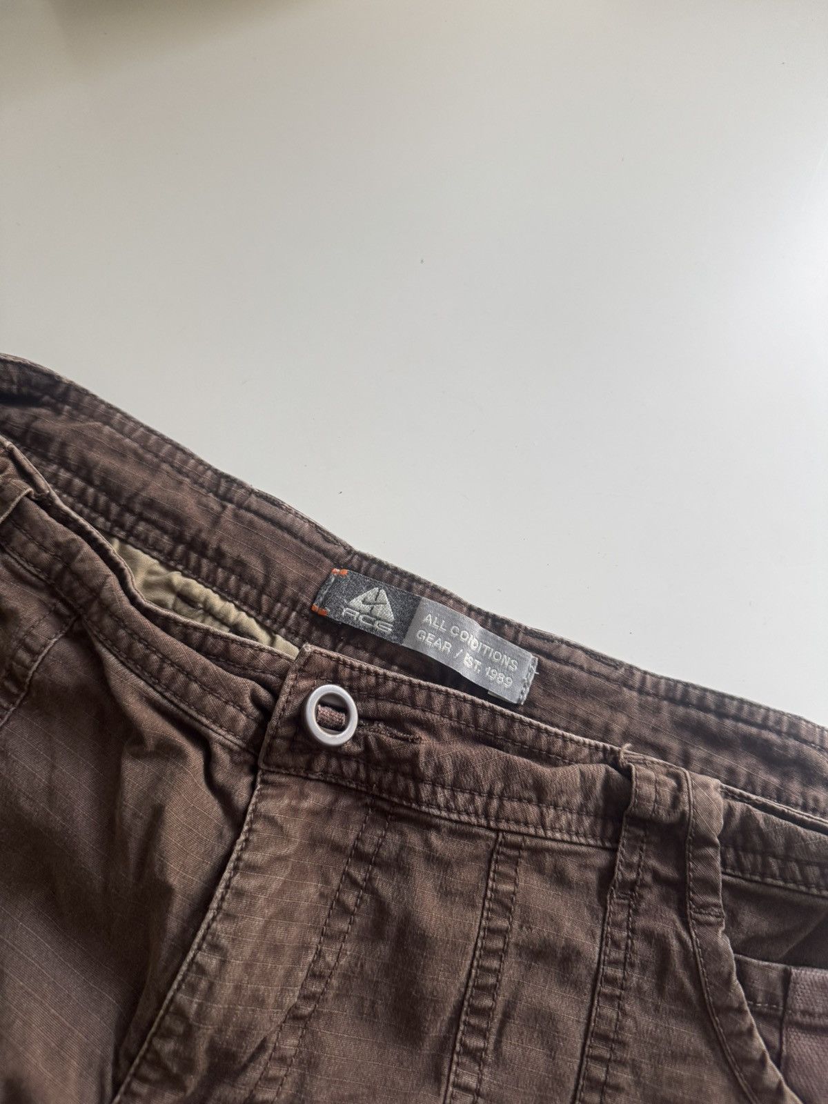 Nike ACG Brown Nike ACG Shorts Size 30" / US 8 / IT 44 - 3 Thumbnail