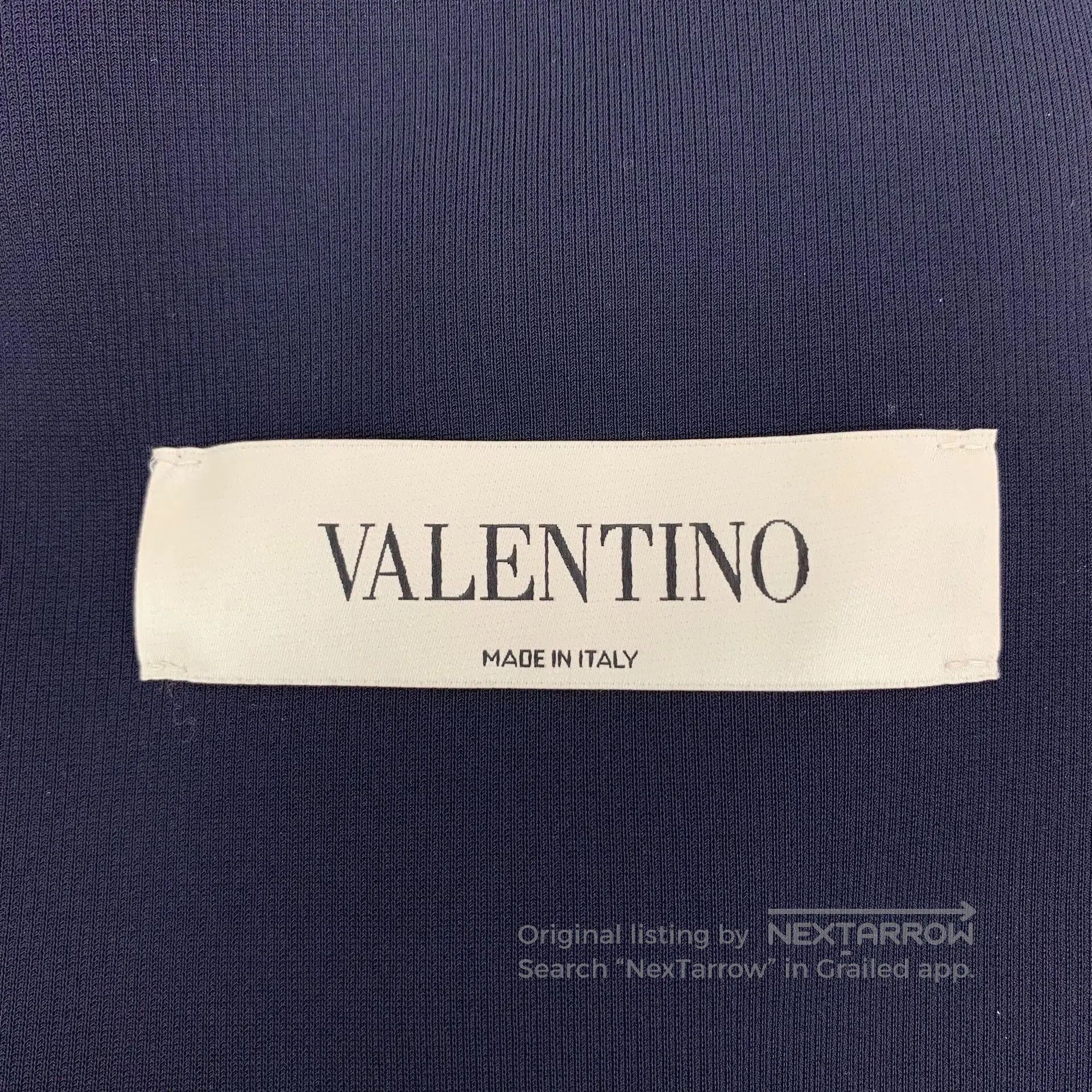 Valentino Valentino Brown Leather Collared Jacket. Size US M / EU 48-50 / 2 - 5 Thumbnail