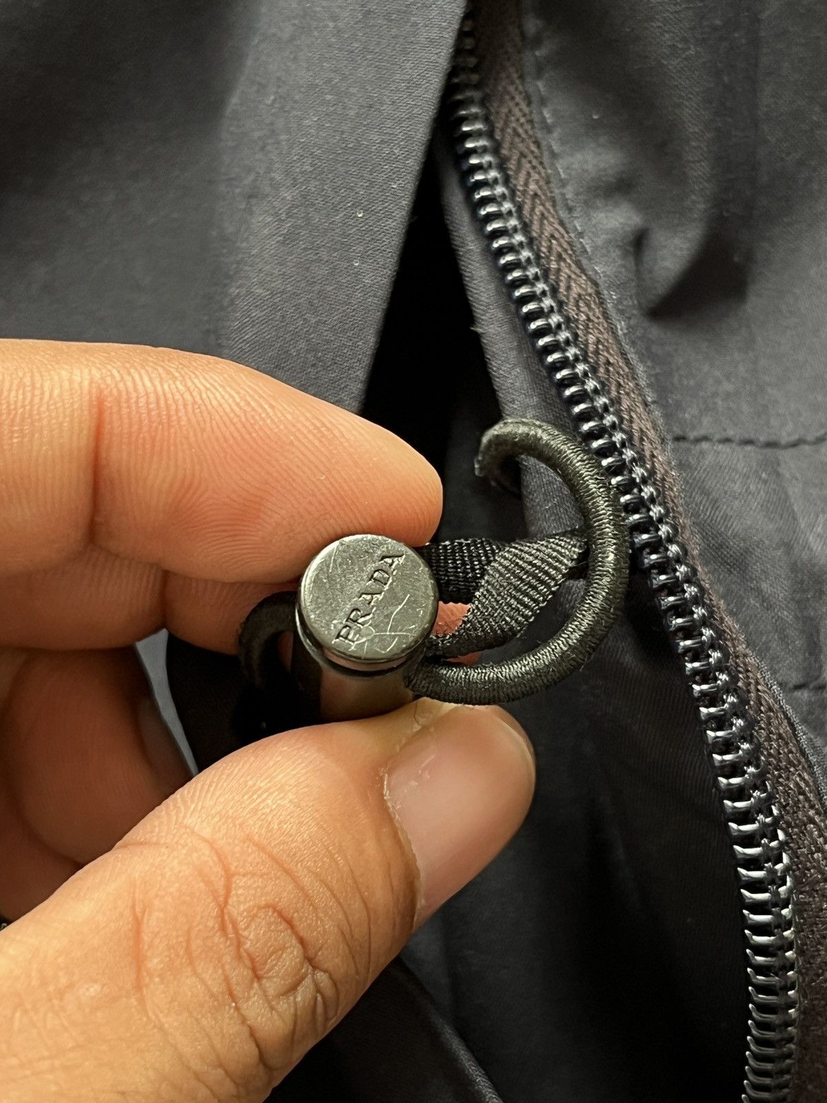 00’s Prada Sport Gore-tex Navy Blue Jacket
