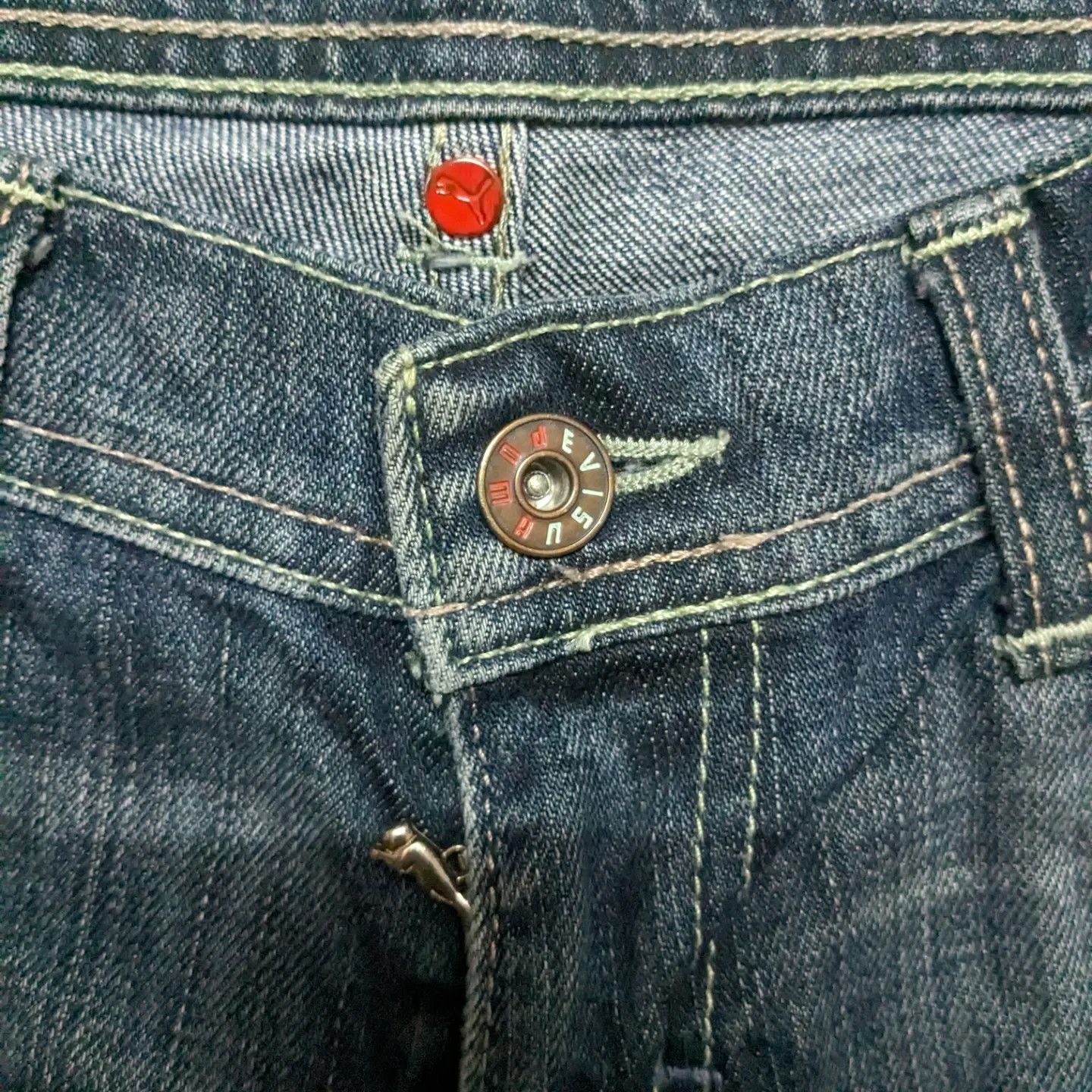 Evisu × Puma EVISU X PUMA SUPER RARE DENIM(bell bottom) Size US 28 / EU 44 - 5 Thumbnail