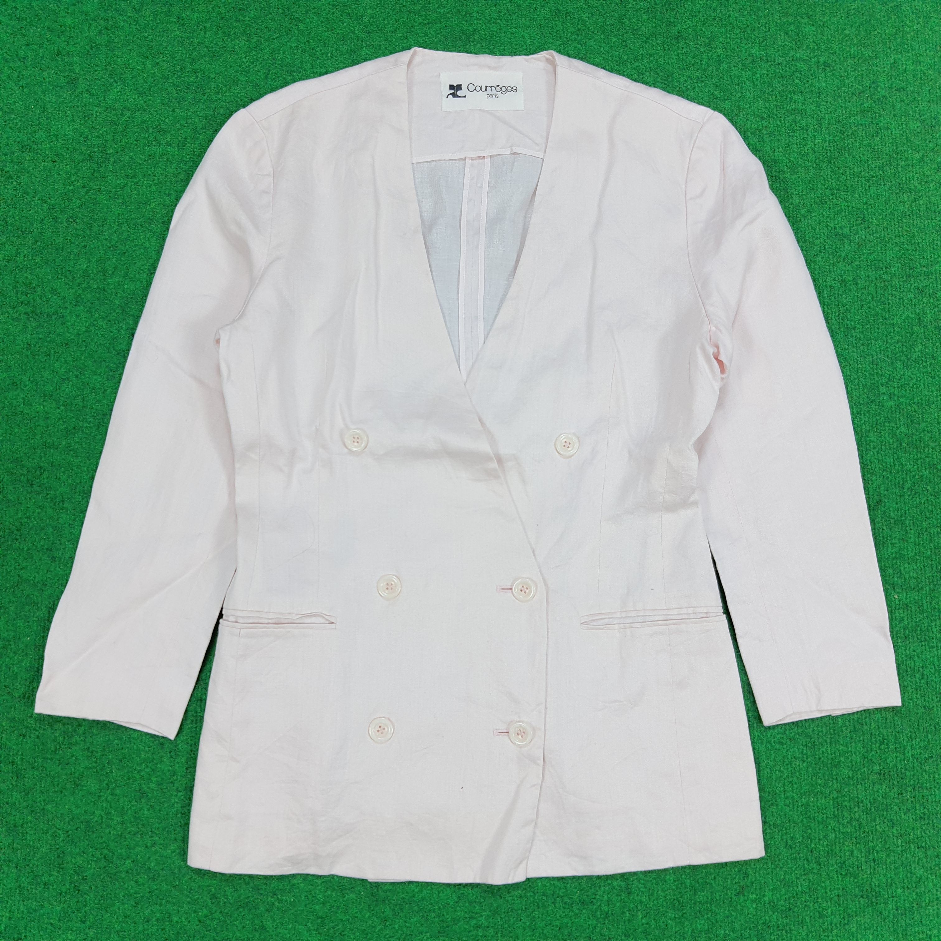 Courreges × Vintage Vintage Courreges Paris Blazer Size XS / US 0-2 / IT 36-38 - 1 Thumbnail