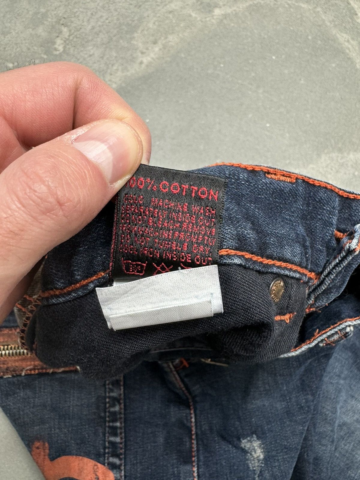 Evisu RARE EVISU Y2K VINTAGE DISTRESSED BAGGY JAPANES DENIM JEANS Size US 32 / EU 48 - 10 Thumbnail