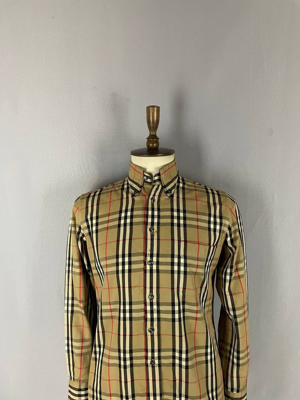 Burberry Burberry Shirt Vintage Nova Check Classic Size US L / EU 52-54 / 3 - 2 Thumbnail