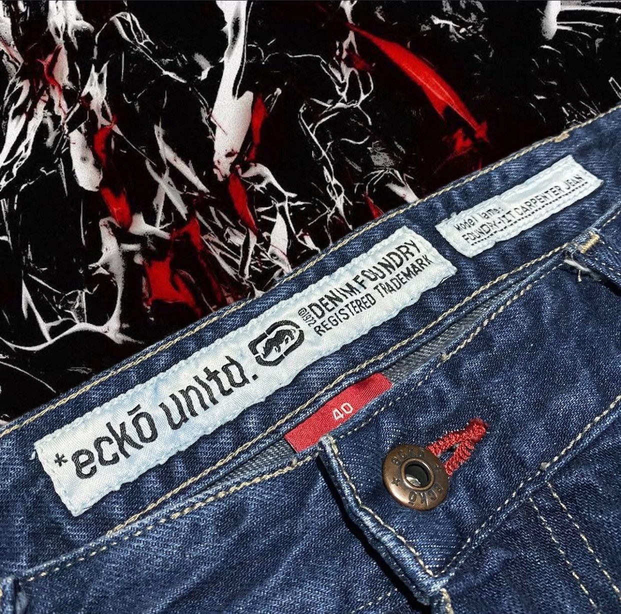 Ecko Unltd. Ecko Unitd Baggy Skater jeans Size US 40 / EU 56 - 7 Thumbnail