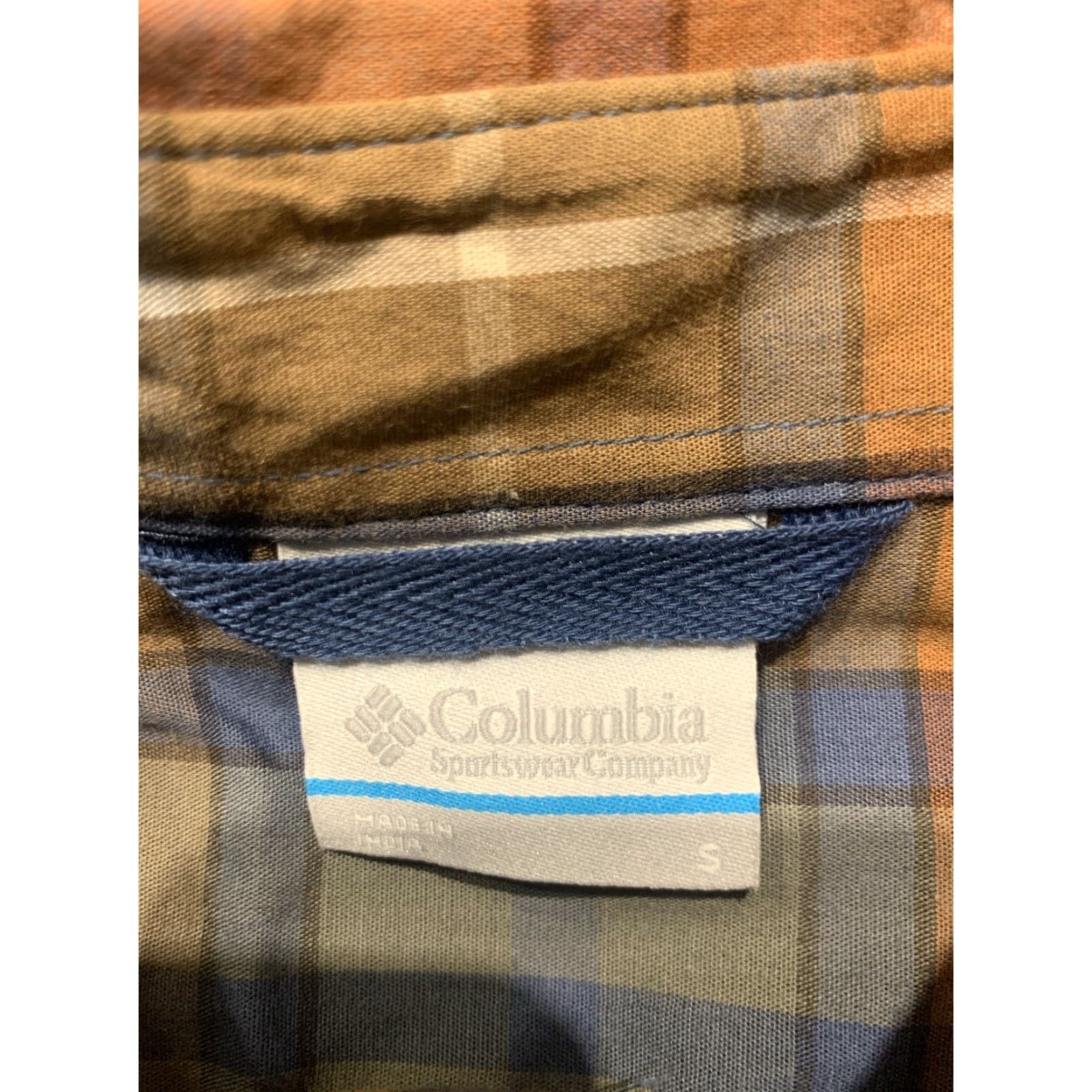 Vintage Columbia Small Plaid Long Sleeve Shirt Size US S / EU 44-46 / 1 - 7 Thumbnail